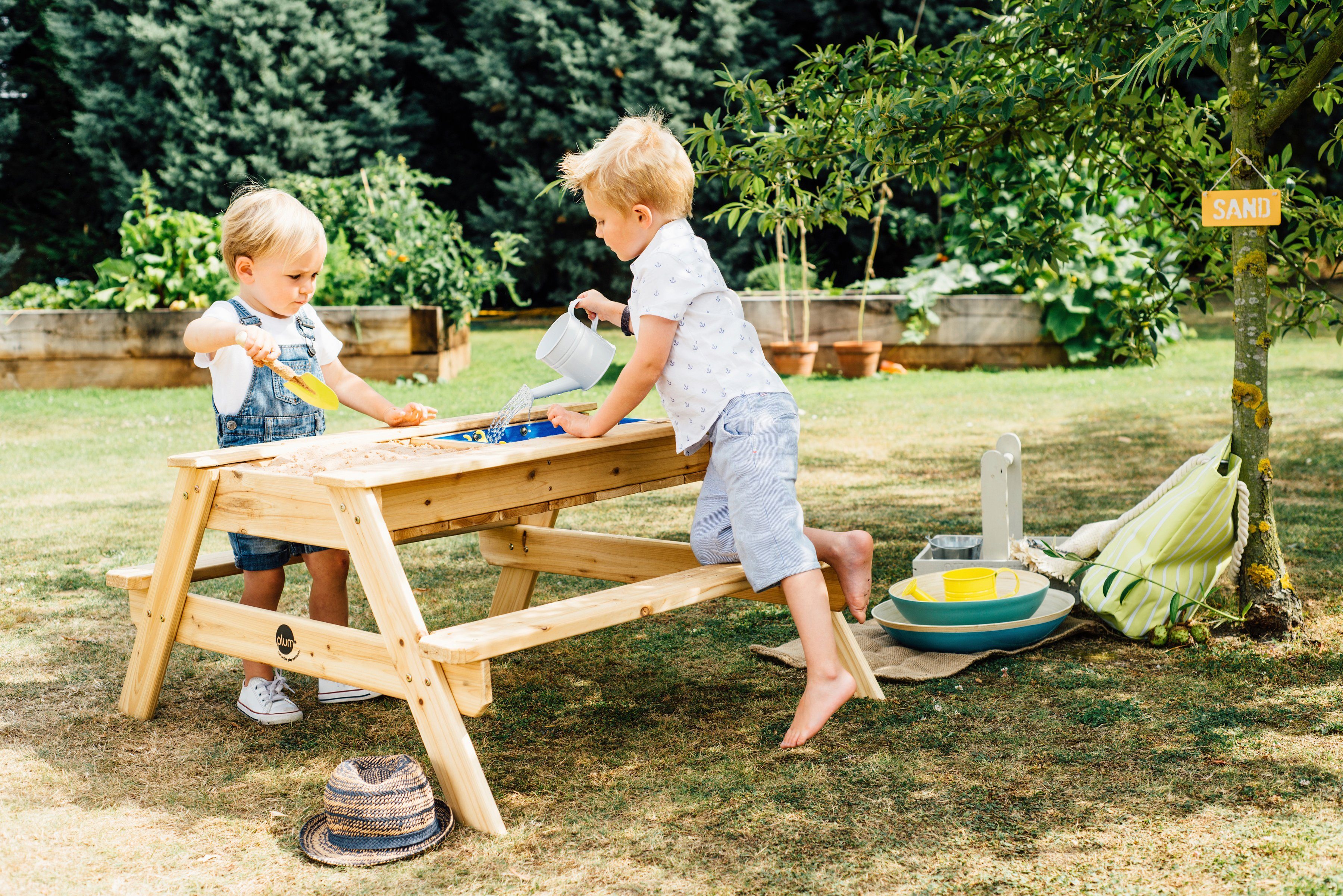 plum Spieltisch Spiel- und Picknicktisch Surfside, BxLxH: 89x105x49 cm | Gartenspielgeräte