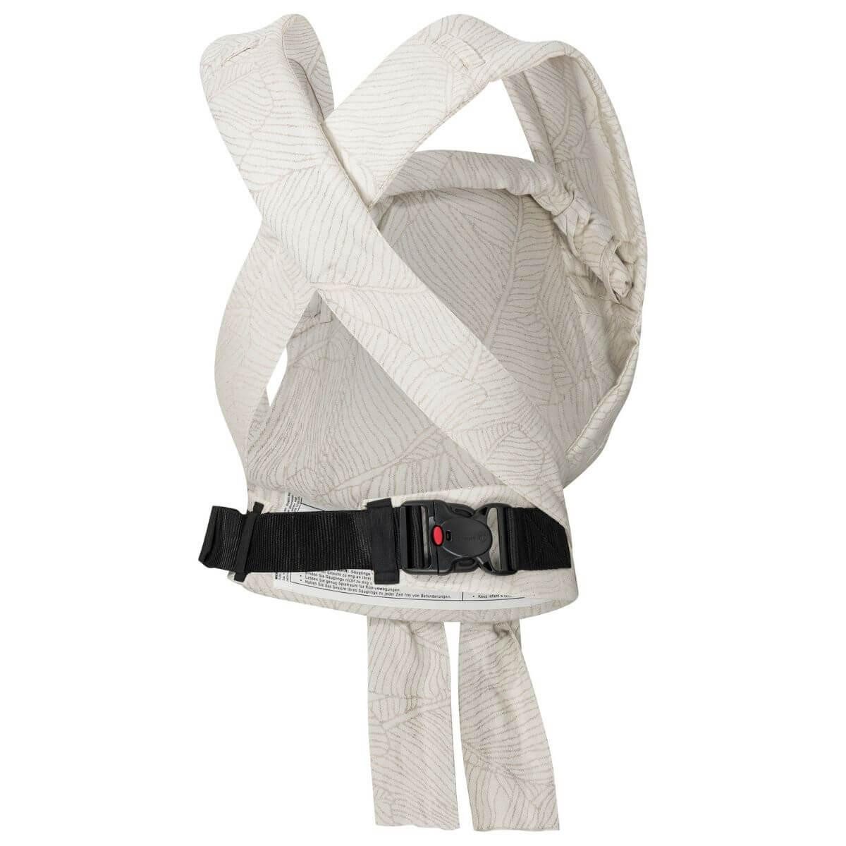 Hoppediz Babytrage Bondolino b.pure, Komforttrage ab Geburt (3 - 20 kg) Bauchtrage, Rückentrage & Hüfttrage – Bild 2 von 5