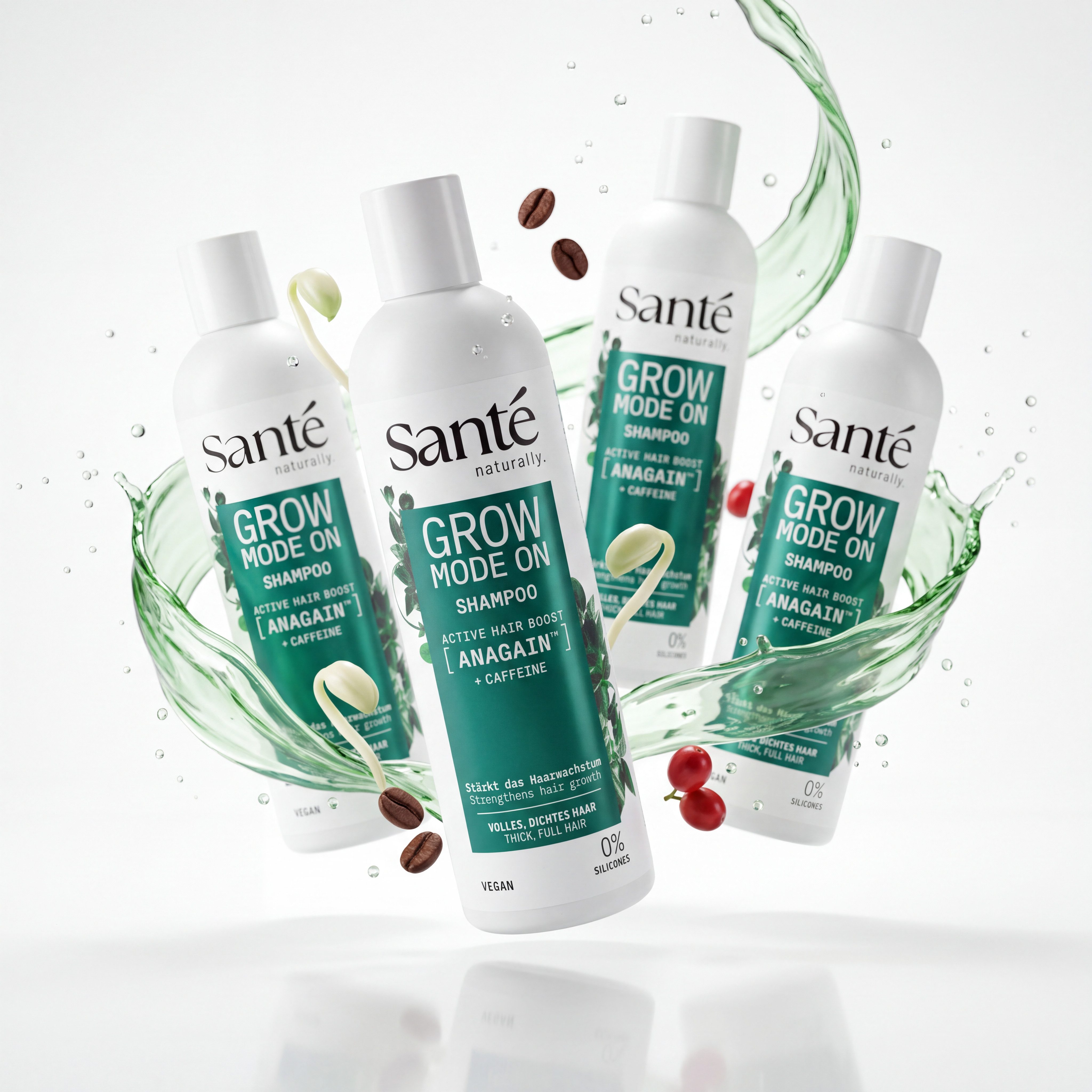 SANTE Haarshampoo, 4-tlg.