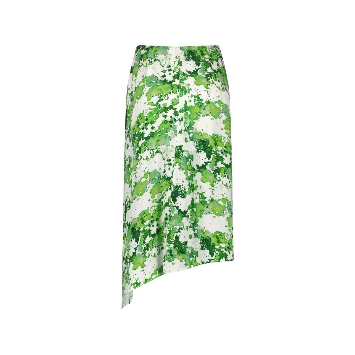 Faltenrock Faltenrock für Damen in gardengreengemustert