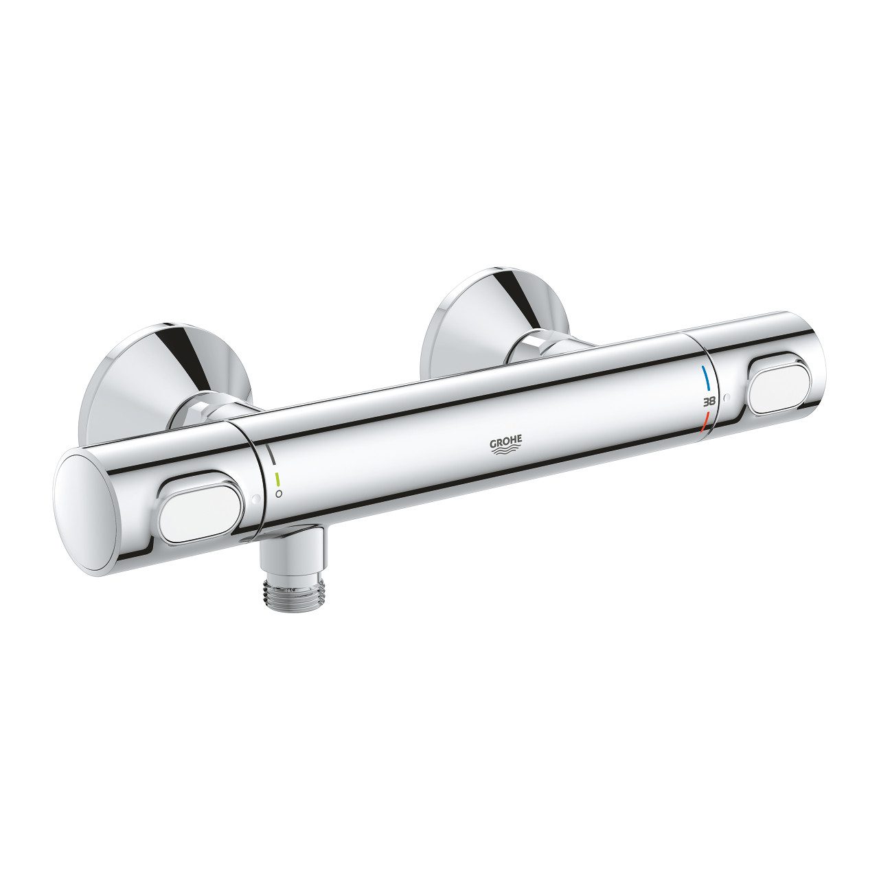 Grohe Duscharmatur Brausethermostat Grohtherm 500 Brausebatterie 1/2″Aufputz 34793000