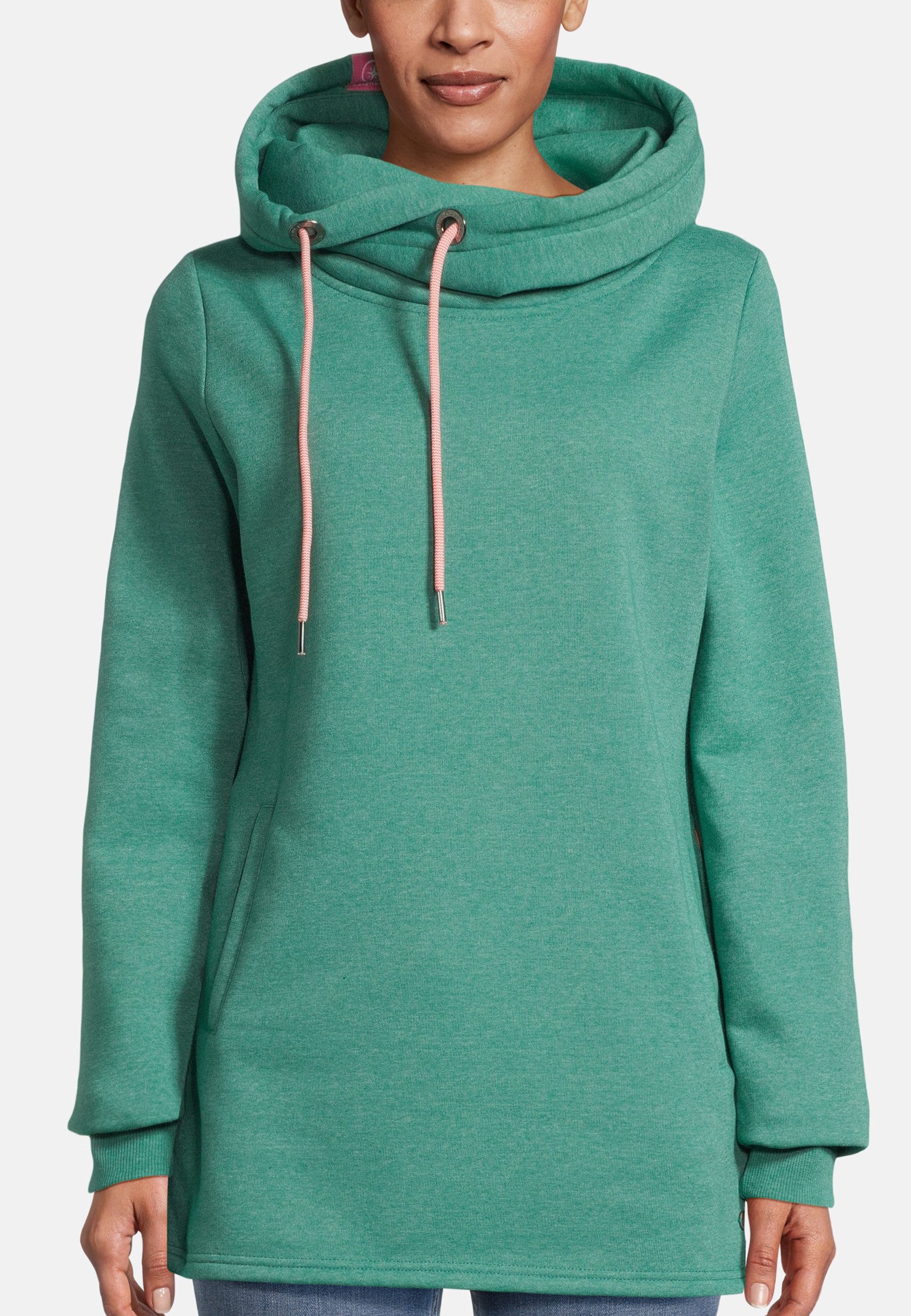 salzhaut Hoodie IRIS Damen Leicht tailliert