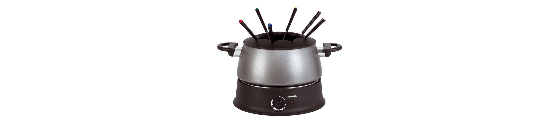 Tefal ElektroFondue EF3000.10, 6 wärmeisolierte FondueGabeln online