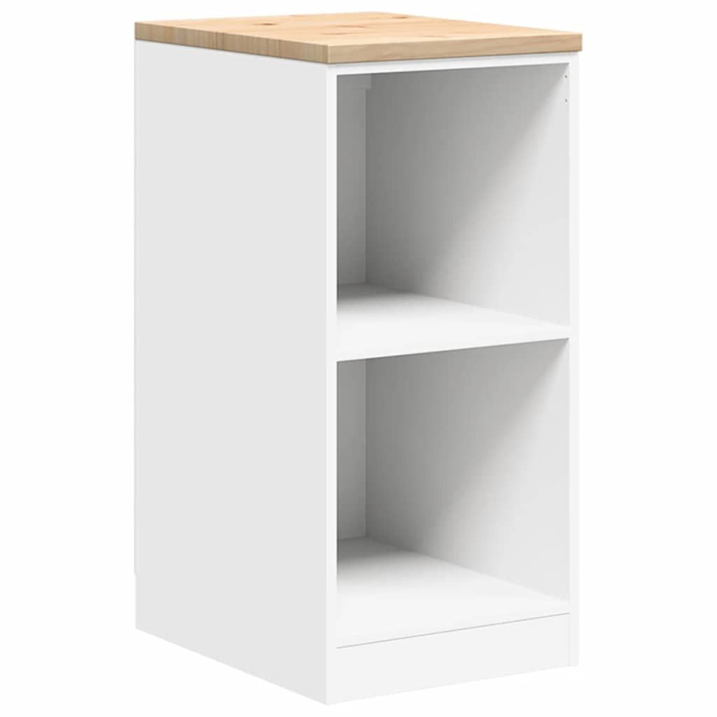 vidaXL Schrankmodule Garagen-Aufbewahrungsschrank Weiß 40x51x85 cm günstig online kaufen