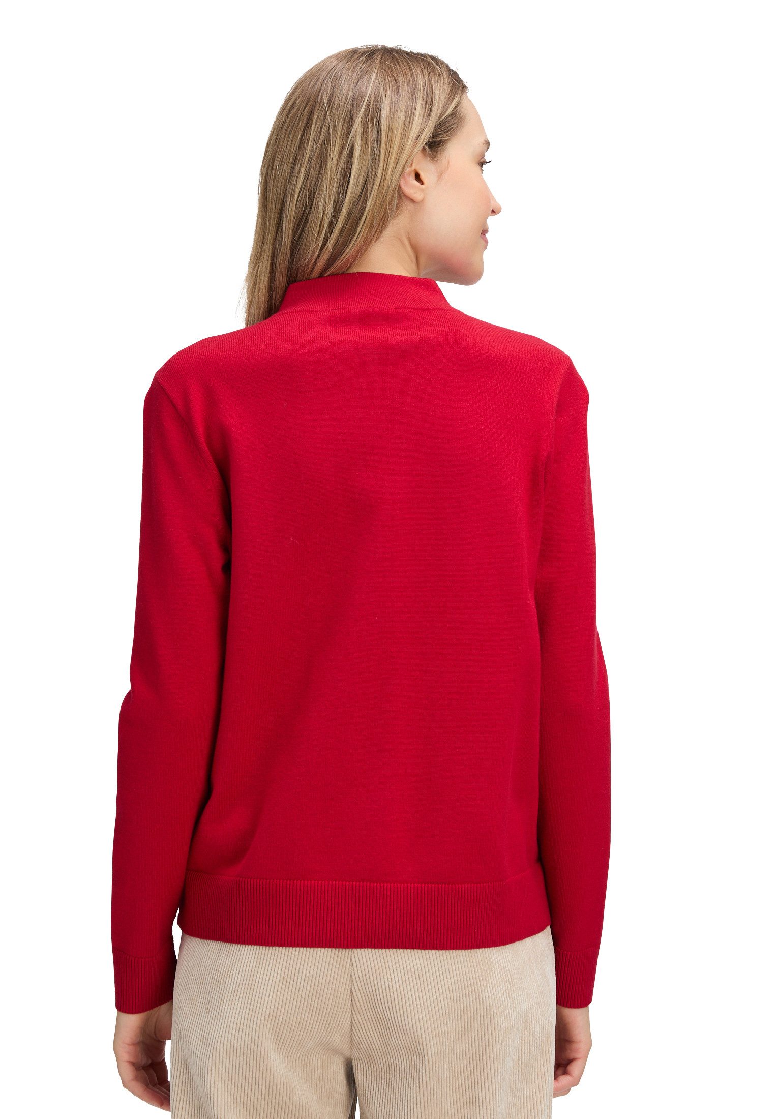 Betty Barclay Strickpullover Damen mit Stehkragen (1-tlg)
