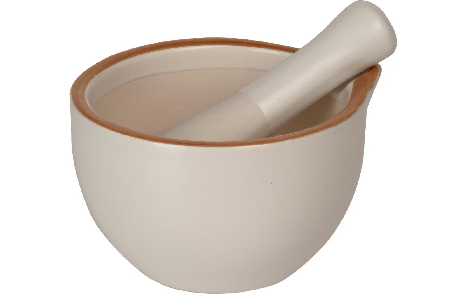 Maxwell & Williams Mörser Küchen Mörser mit Stößel 10 cm, Porzellan klein Mörser & Stössel, (2-tlg), Zerkleinerer Schälchen Mörsen für Kräuter Gewürze Salz Tabletten