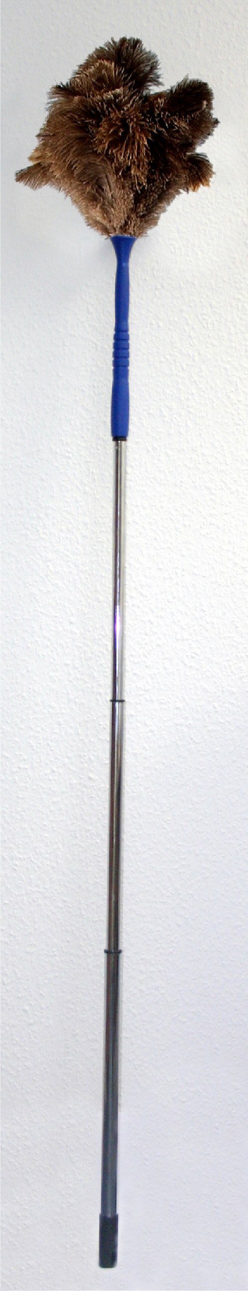 35/60cm Staubwedel mit Straußenfedern mit Buchenholzgriff Staubreiniger Putzen 
