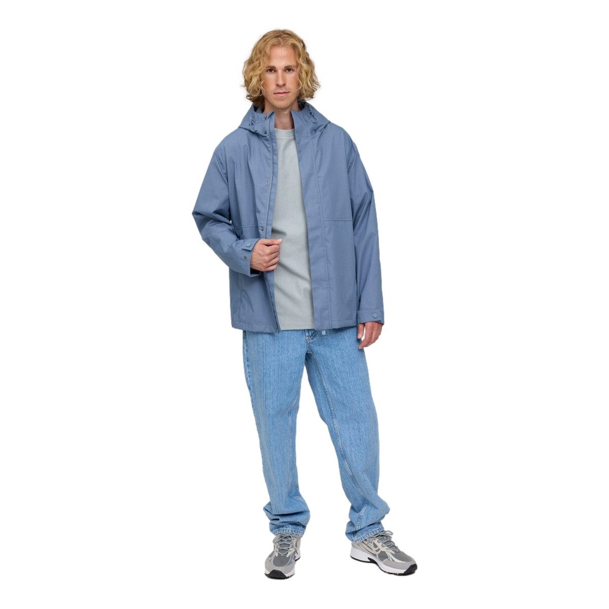MAZINE Blouson Mazine Natural Rain Jacket Organic Cotton - Herren Regenjacke