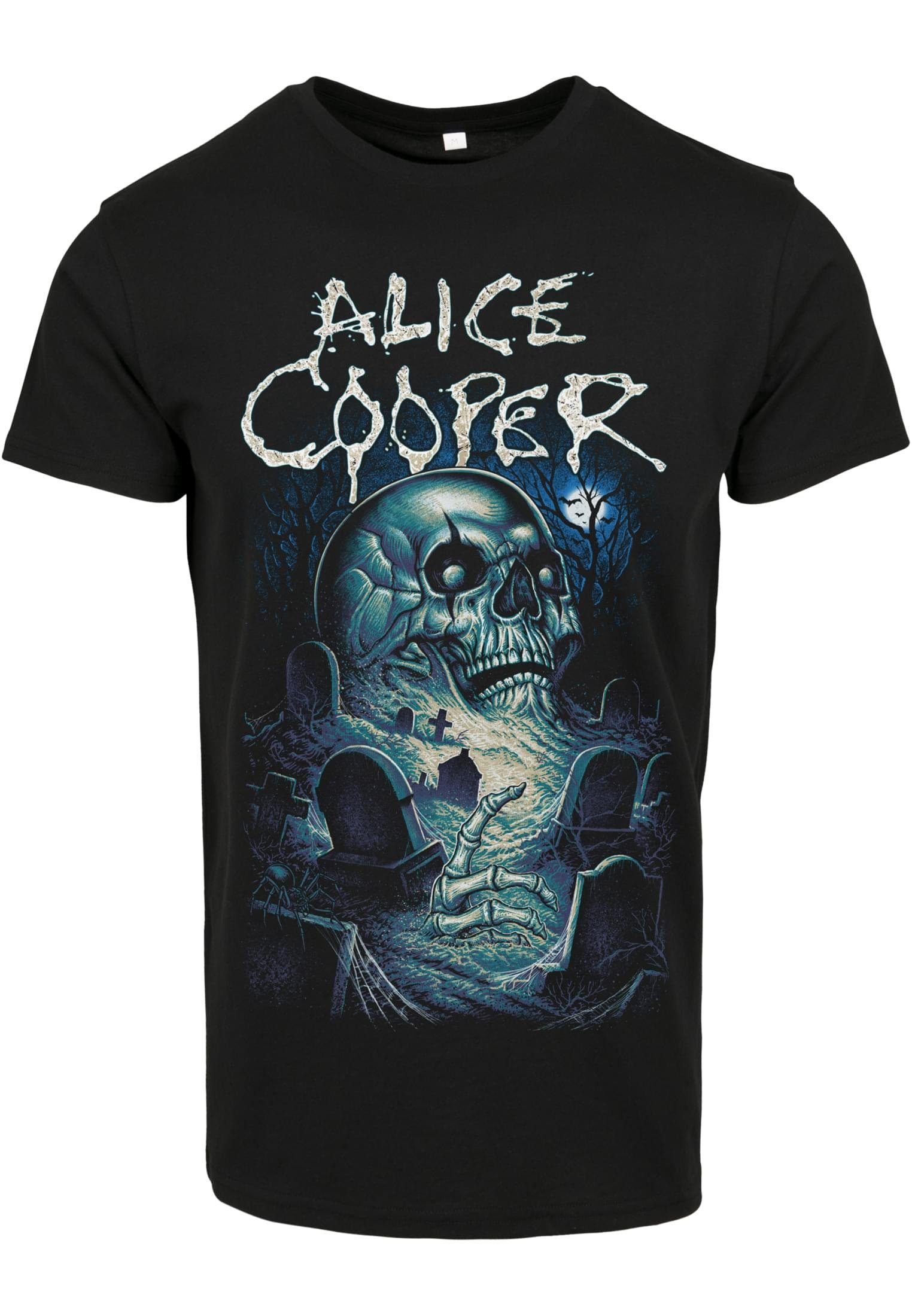 Blue Merchcode (1-tlg) Graveyard Kurzarmshirt Cooper Herren Alice Tee