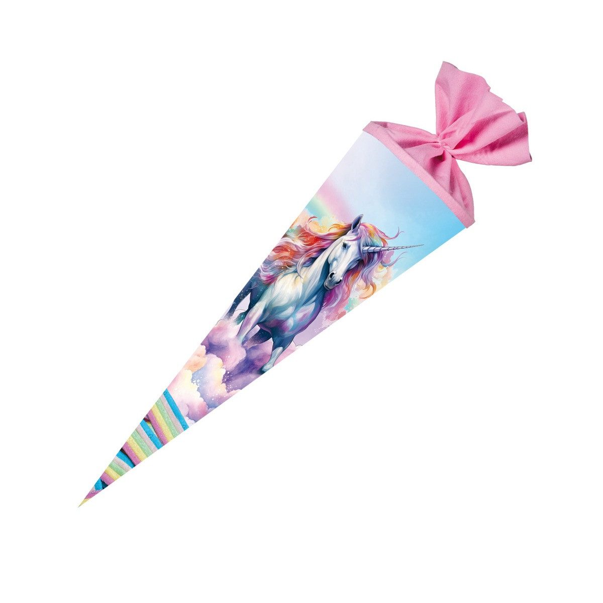 Nestler Schultüte Nestler Schultüte Sweet Unicorn 70cm mit Filzverschluss