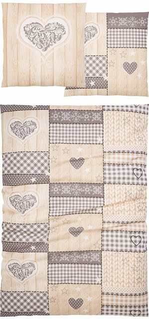 Bettwäsche »Janina«, Home affaire Collection, im Patchwork-Design-Otto