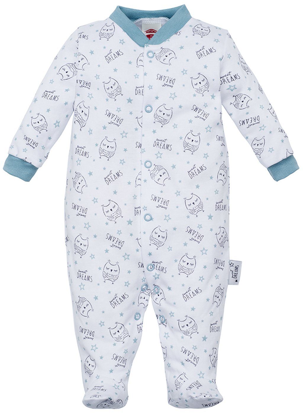 Makoma Strampler »Baby Strampler Schlafstrampler Schlafoverall Schlafanzug  mit Fuß für Neugeborene Mädchen & Jungen -Sweet Dreams-« 100% Baumwolle  online kaufen | OTTO