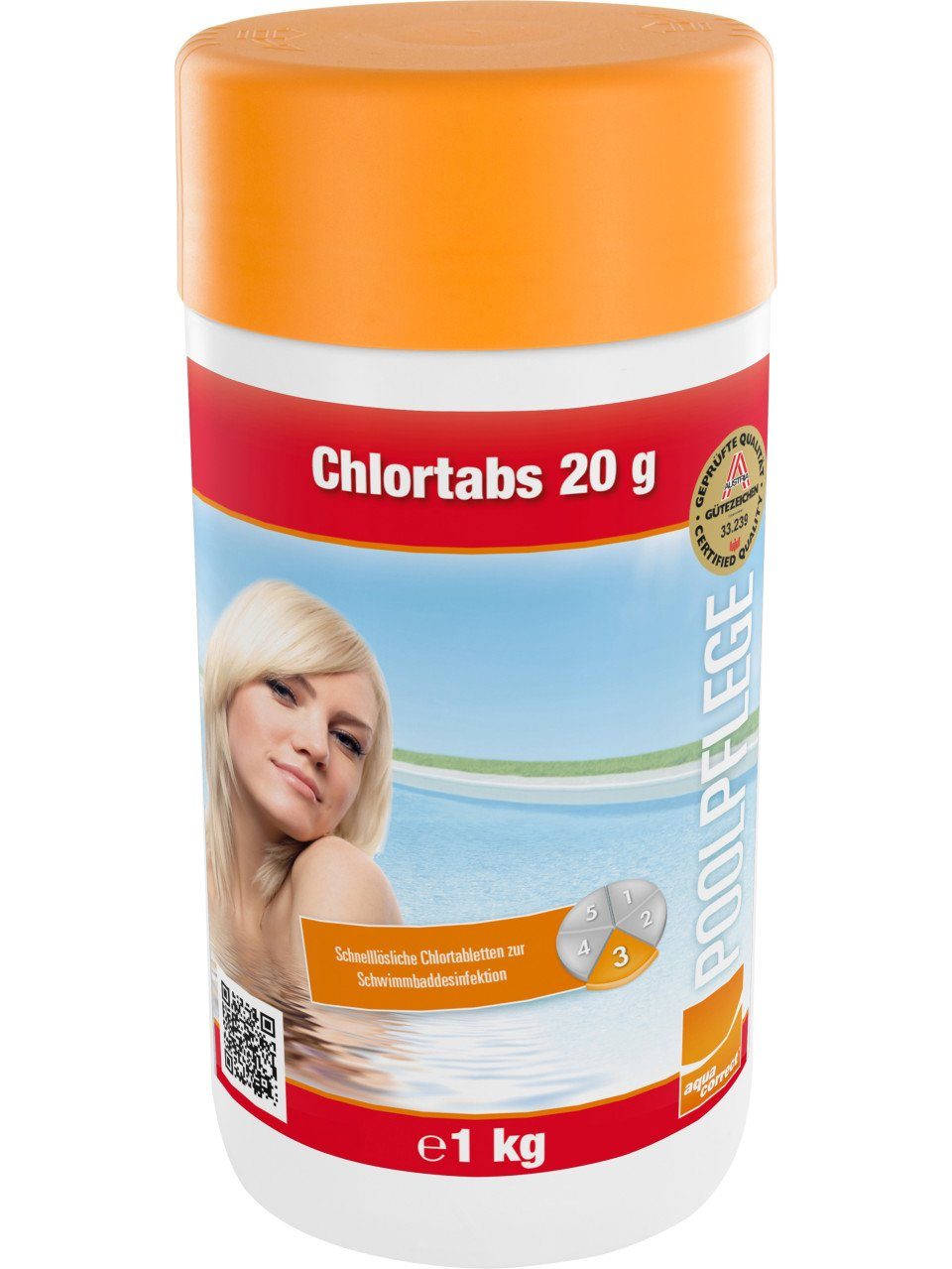 Poolpflege Steinbach Poolpflege Chlortabs 1 kg, 50x 20g