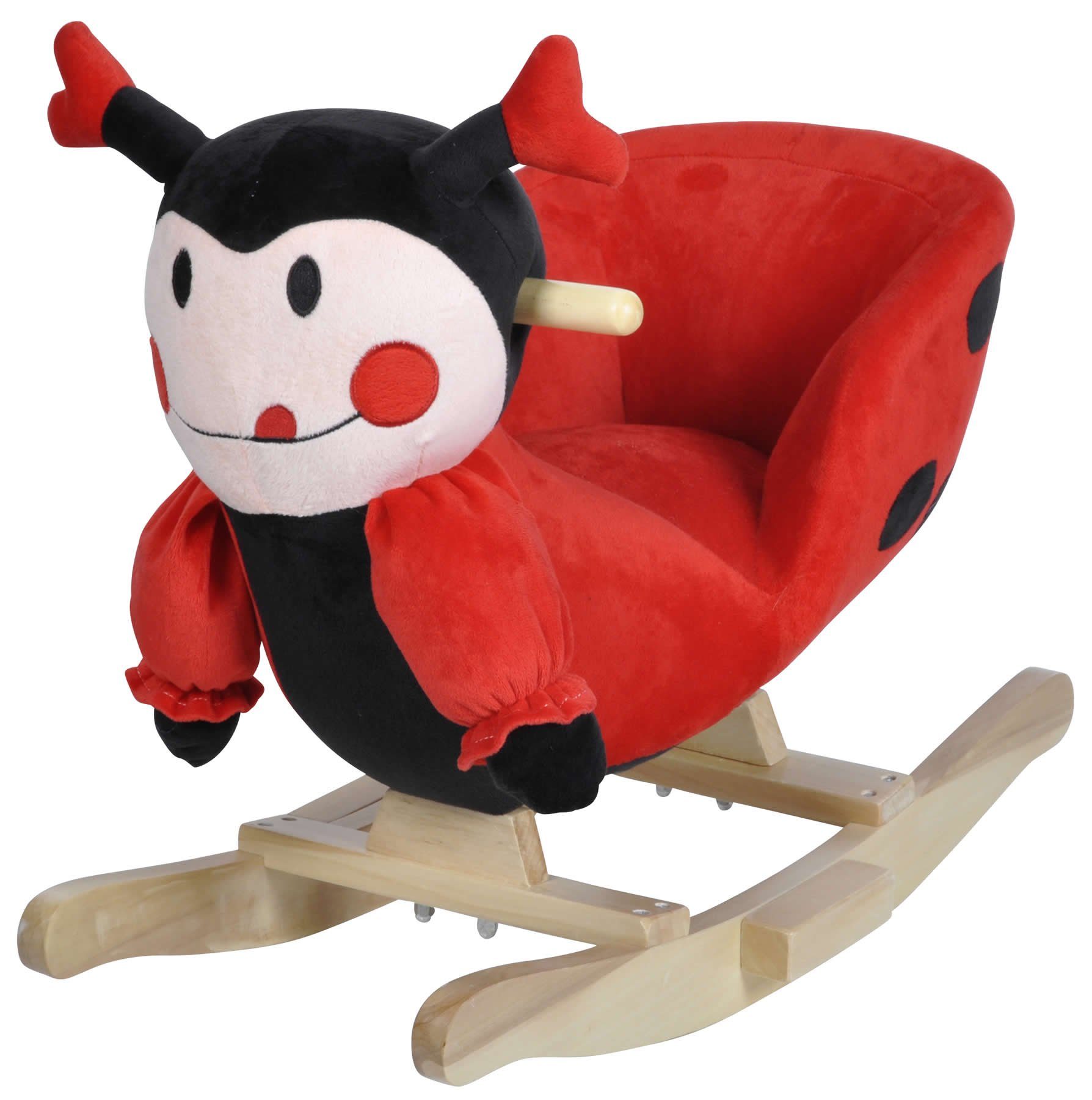 Knorrtoys® Schaukeltier Marienkäfer Selma Wippe mit Soundmodul