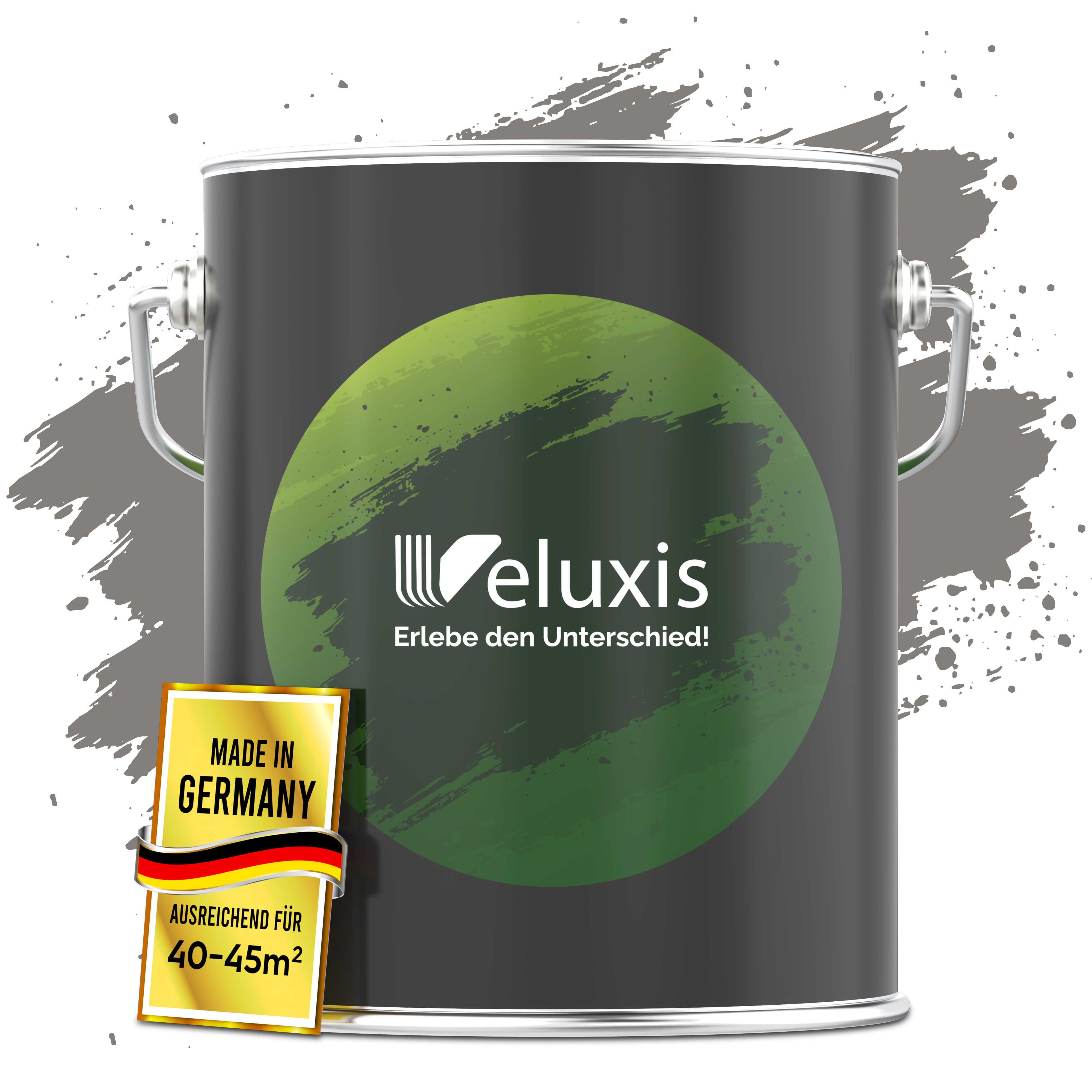 Veluxis Wandfarbe Veluxis® Edle Wandfarbe, für den Innenraum - Deckkraft-Klasse 1, Streifenfrei & tropfarm