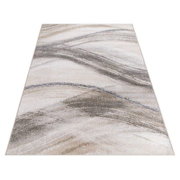 Teppich Teppich Esszimmer Kurzflor Geometrisch Modern, Paco Home, Läufer, Höhe: 12 mm