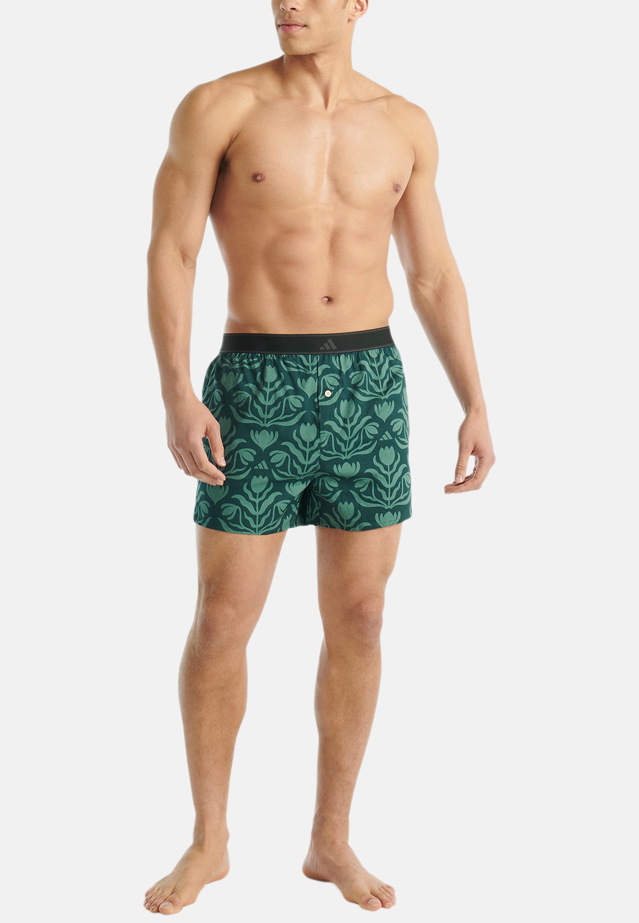 adidas Sportswear Boxershorts 4er Pack Active Woven (Spar-Set, 4-St) Boxershorts - Baumwolle - mit Eingriff - Atmungsaktiv