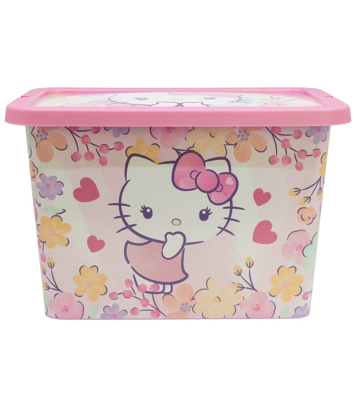 Hello Kitty Aufbewahrungsbox 7 l Kinderzimmer Box für Spielzeug