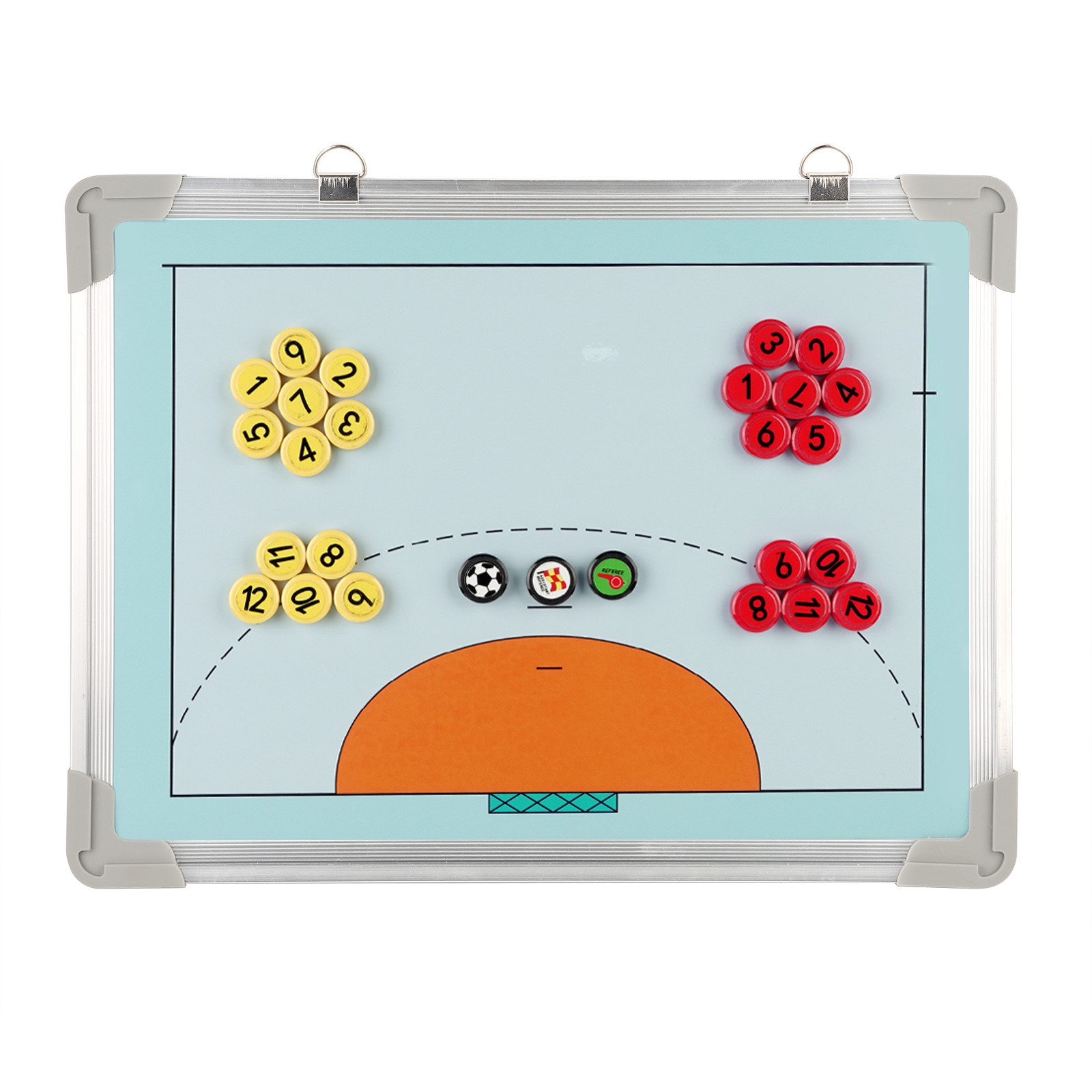 euroharry Taktiktafel Handball Coaching Tactics Board - Taktiktafel Taktiktafel Fußball – Bild 3 von 5