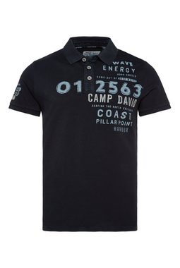 CAMP DAVID Poloshirt aus Baumwolle