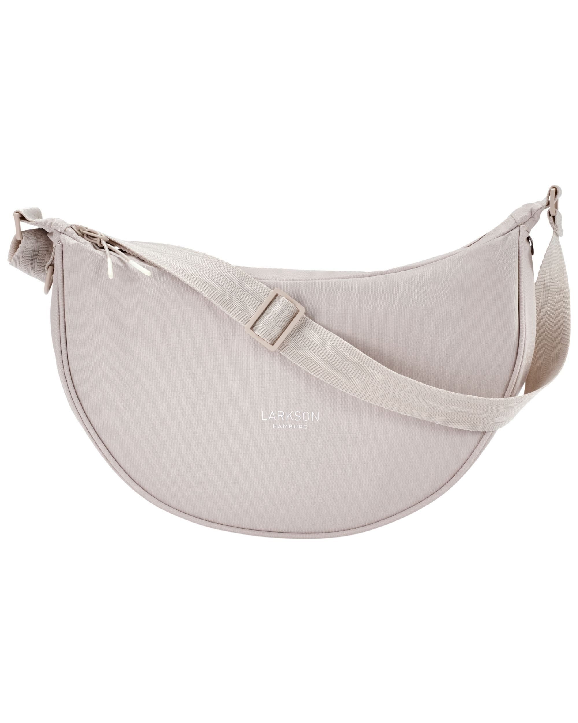 LARKSON Umhängetasche Solveig Medium Halbmondtasche für Damen und Herren, Stylische Crossbody Bag in Halbmond Form