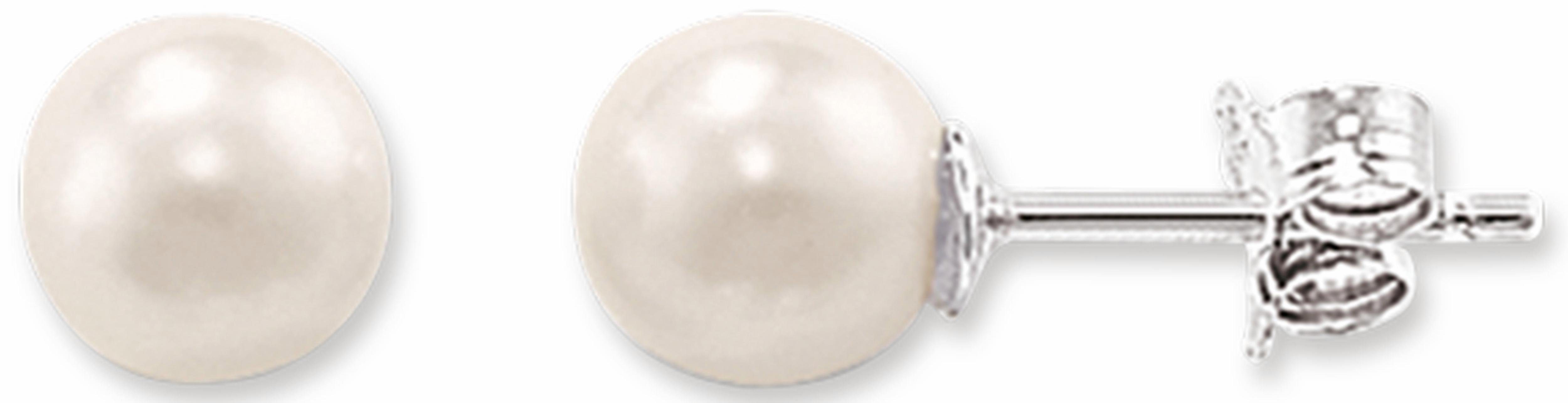 THOMAS SABO Perlenohrringe »H1430-028-14«, mit imitierter handgearbeiteter  Perle online kaufen | OTTO