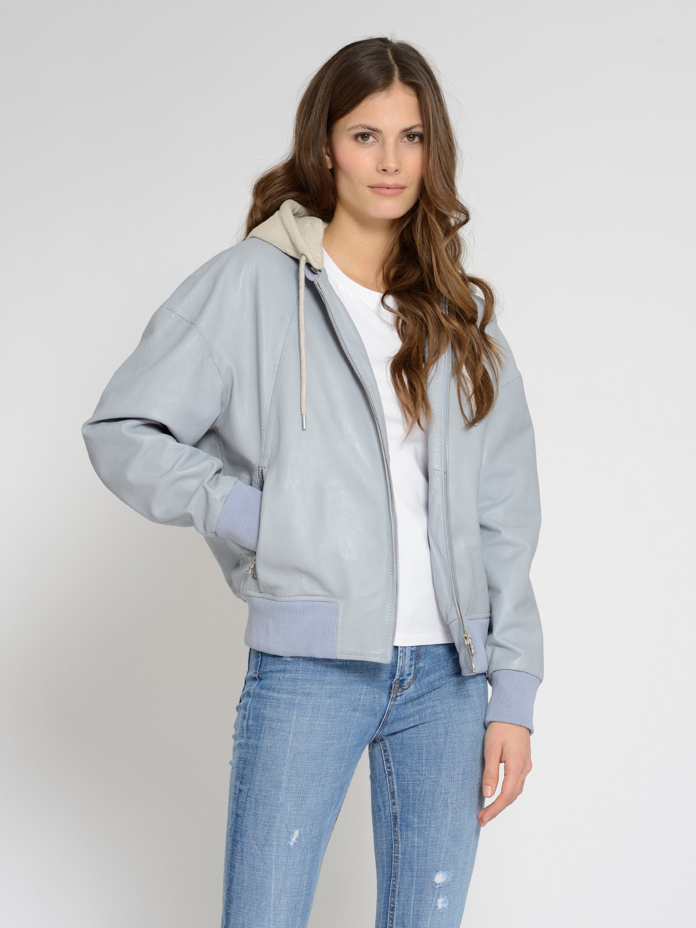 Maze Blouson 42021287 baby blue | Übergangsjacken