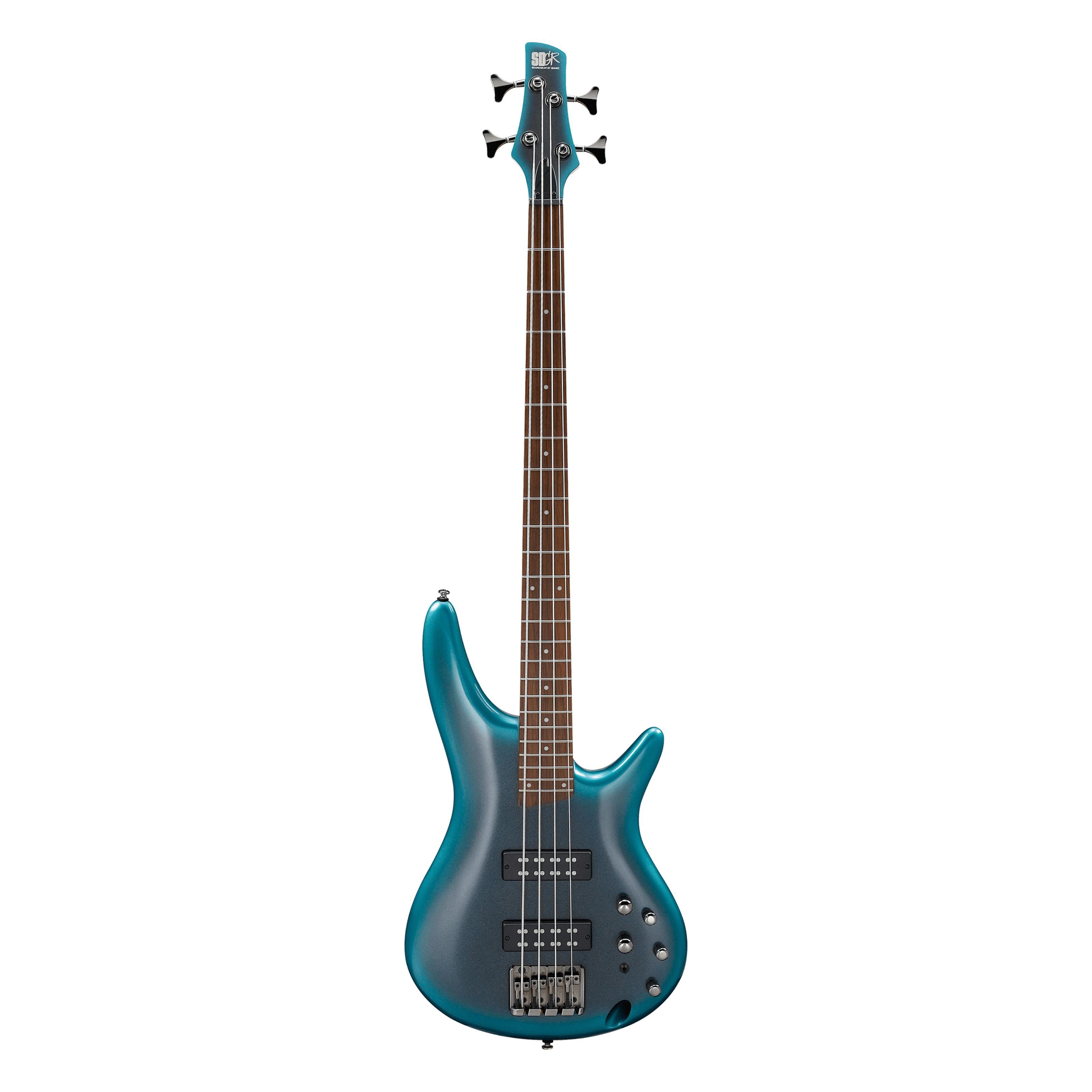 Ibanez E-Bass, Электрические басы, 4-Saiter Электрические басы, Standard SR300E-CUB Cerulean Aura Burst - E-Bass