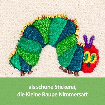 Smithy Lätzchen Raupe Nimmersatt aus Bio-Baumwolle, (1-St), made in Europe