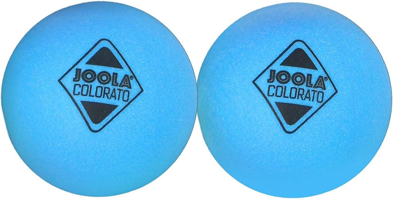 Joola Tischtennisball Tischtennis Ballset Colorato mit 12 bunten Bällen, Tischtennis Bälle Tischtennisball Ball Balls