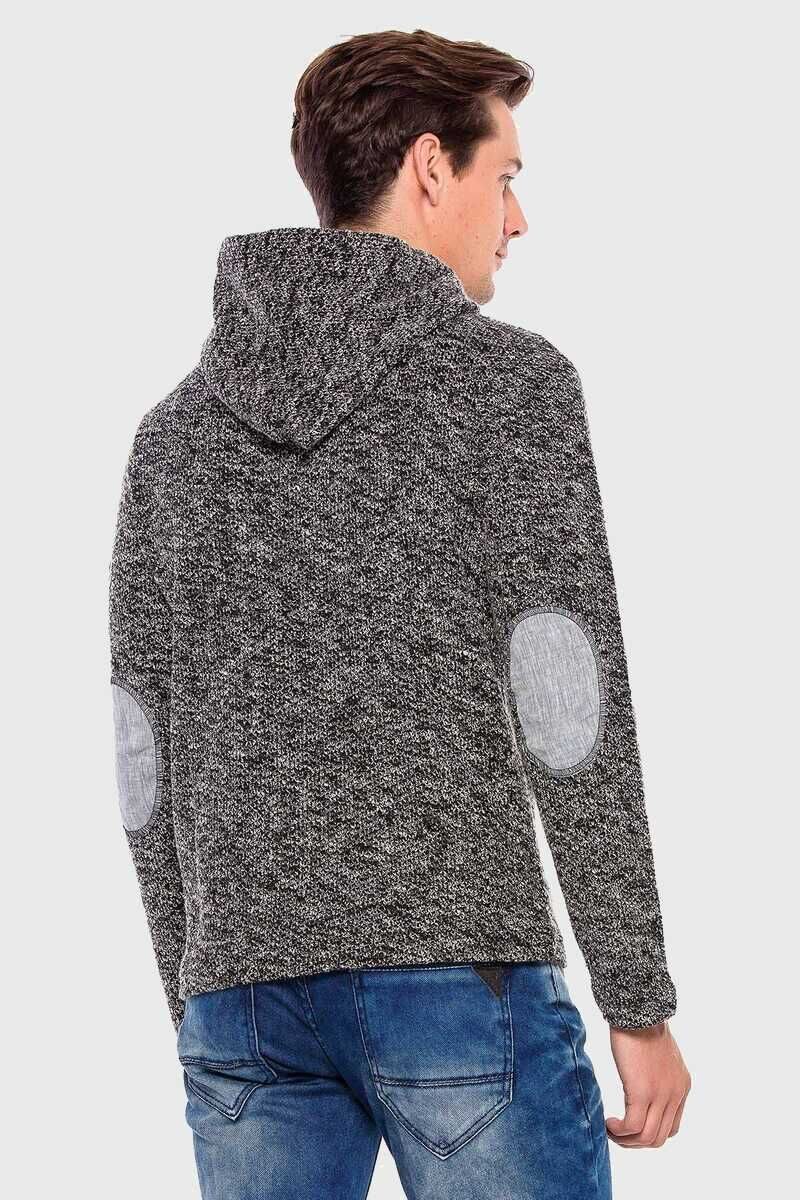 Cipo & Baxx Kapuzenpullover Kapuzenpullover (1-tlg) mit modischen Details günstig online kaufen