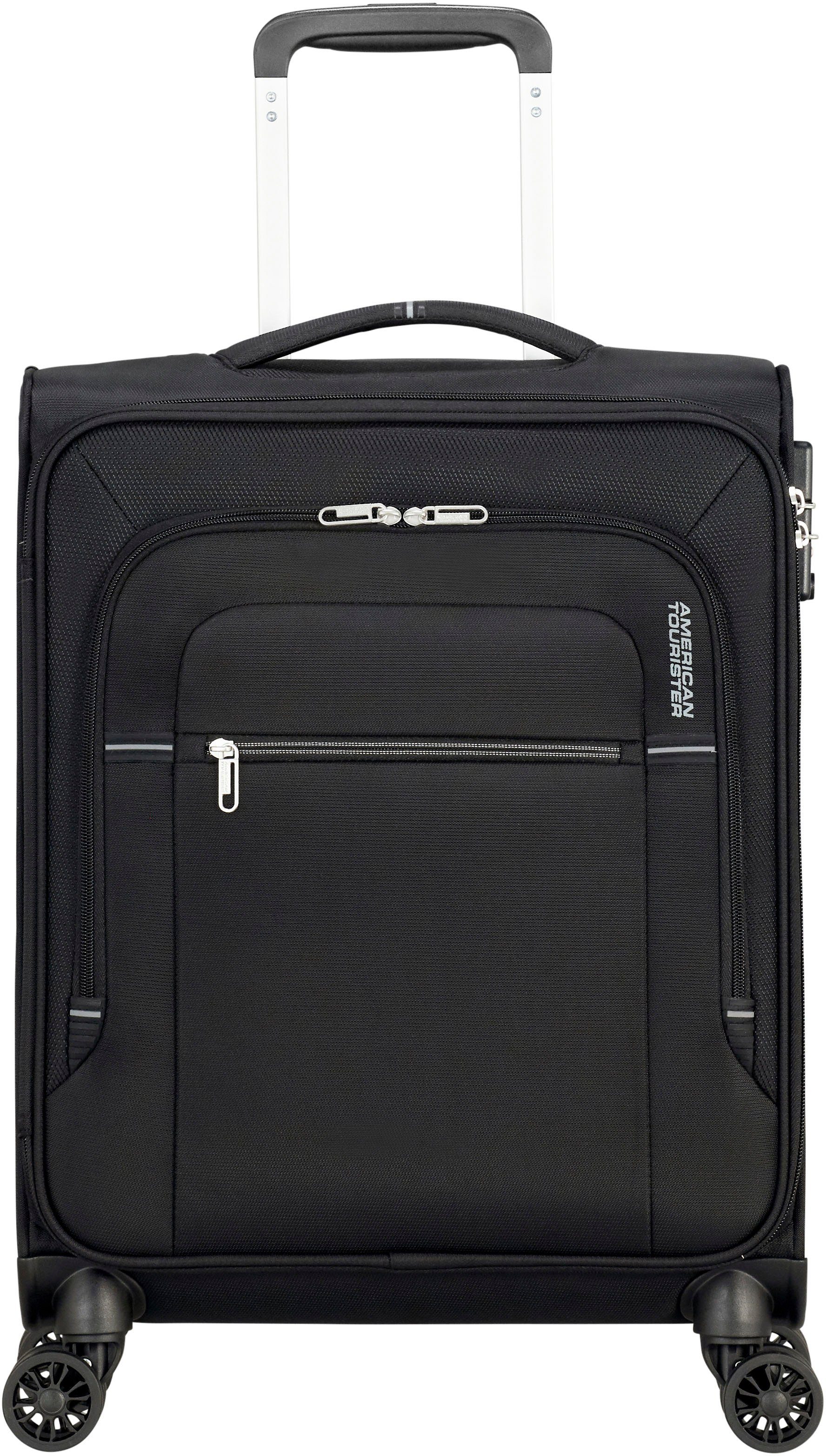 American Tourister® Koffer Crosstrack Spinner 55, 4 Rollen, Handgepäck-Koffer Handgepäck-Trolley Reisekoffer TSA-Zahlenschloss
