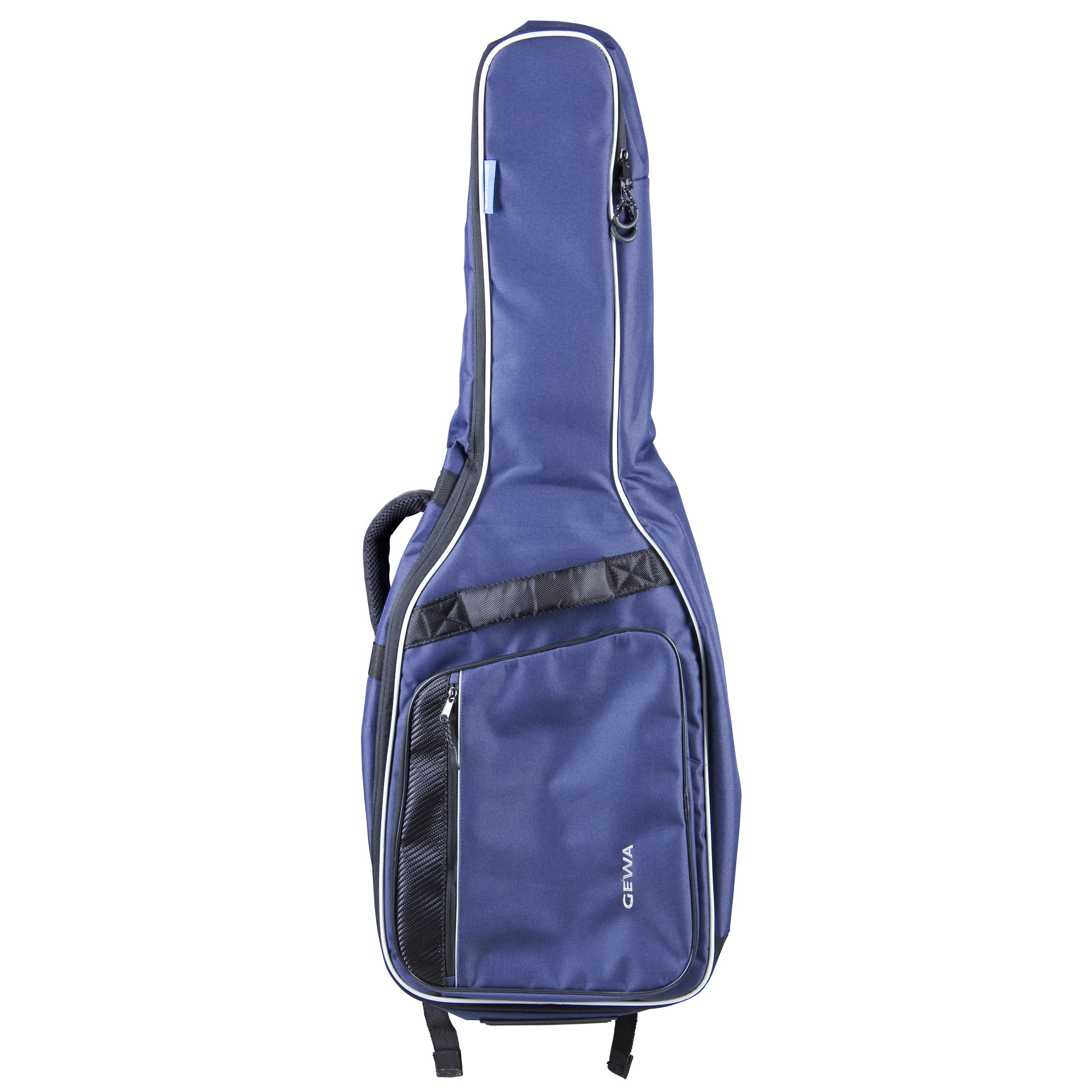 Gewa Gitarrentasche (Gigbag Classic Guitar 3/4 BL Blue, Gitarrenkoffer und Gitarrentaschen, Gitarrentasche Konzertgitarre), Gigbag Classic Guitar 3/4 BL Blue - Tasche für Konzertgitarren