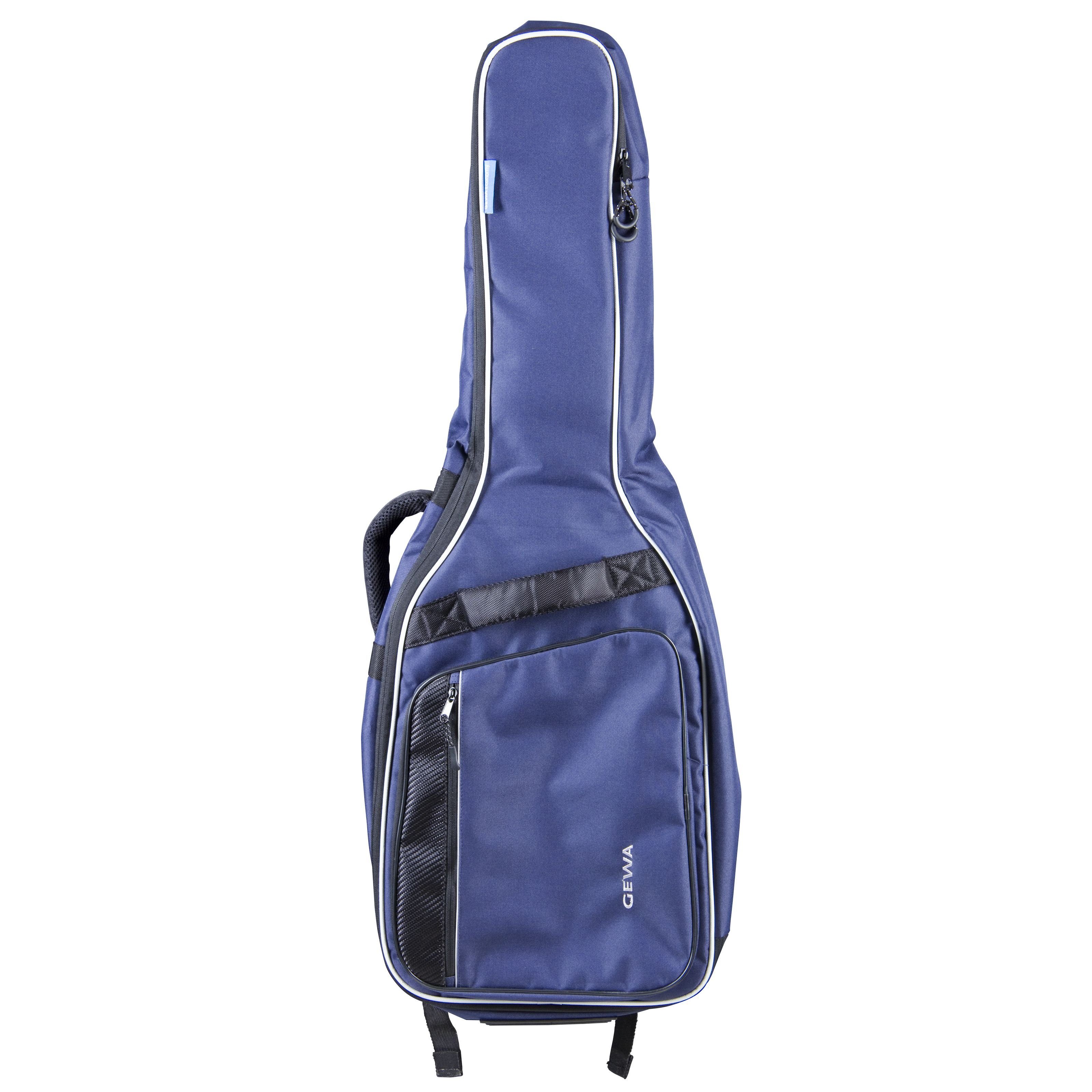 Gewa Gitarrentasche (Gigbag Classic Guitar 3/4 BL Blue, Gitarrentasche Konzertgitarre, Gitarrenkoffer und Gitarrentaschen), Gigbag Classic Guitar 3/4 BL Blue - Tasche für Konzertgitarren