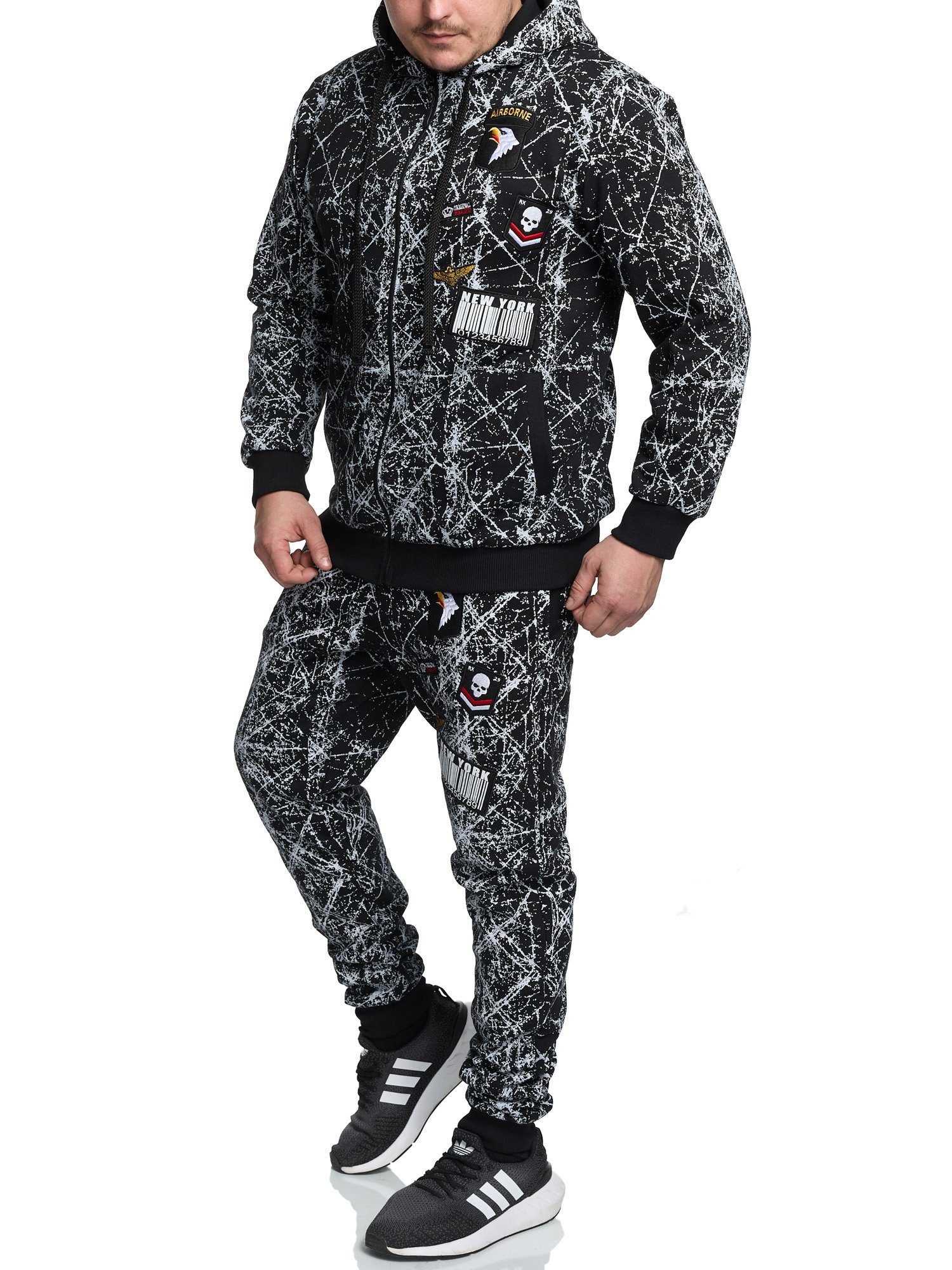 L.gonline Freizeitanzug Herren Jogginganzug, Freizeitanzug, USA Militär Opt günstig online kaufen