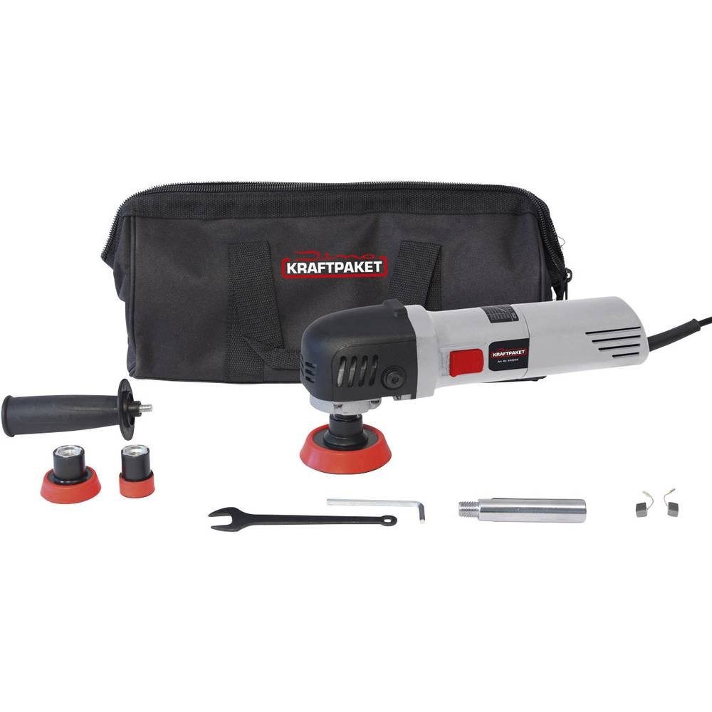 Dino KRAFTPAKET Poliermaschine 710W 640244, Stufenlose Drehzahlregulierung