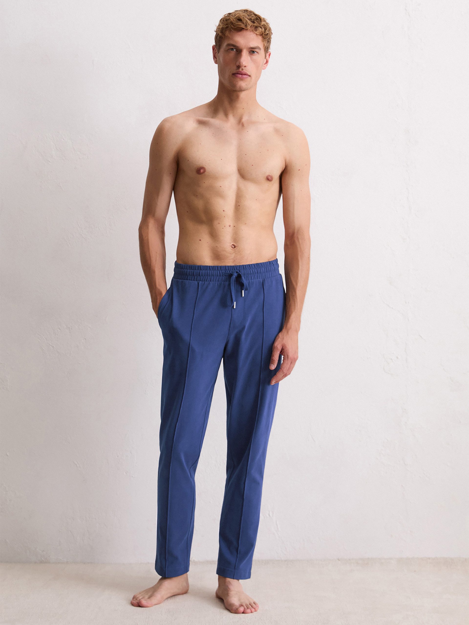 Marc O'Polo Pyjamahose Heavy Jersey schlaf-hose pyjama schlafmode
