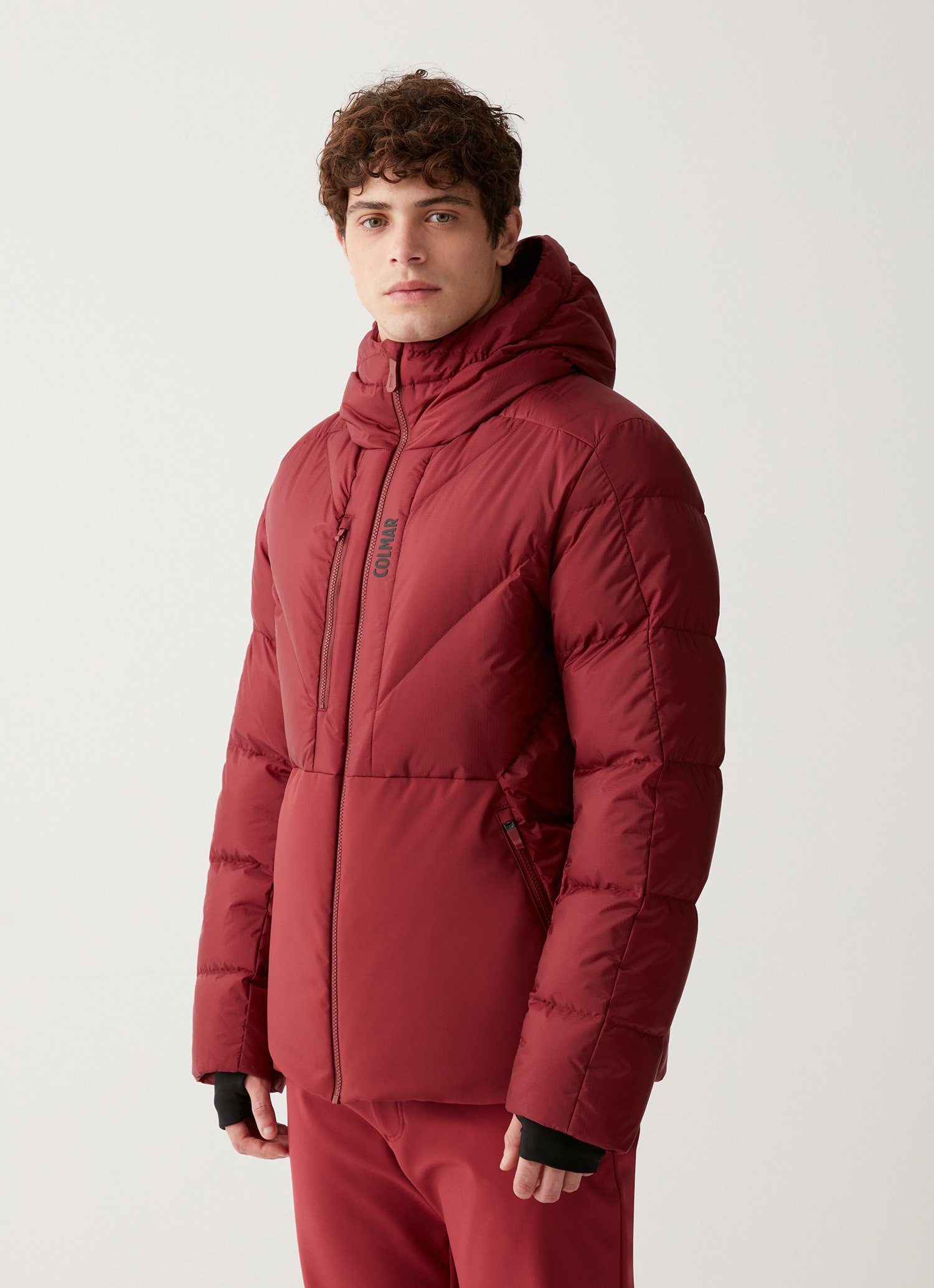 Skijacke (wasserdicht, atmungsaktiv) crimsonrot Herren