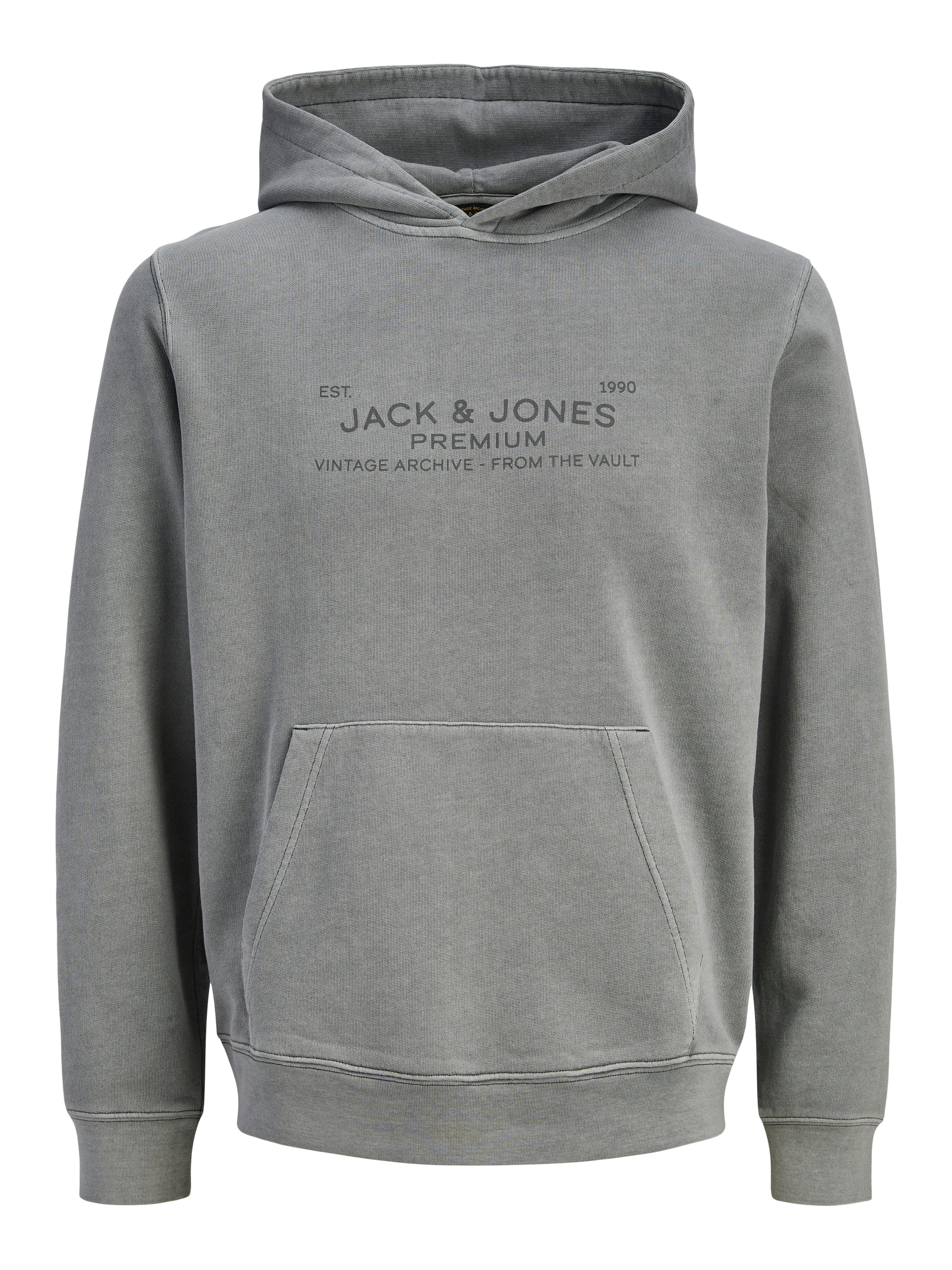 Jack & Jones Kapuzensweatshirt JPRBLUAIDEN HOOD SWEAT Baumwolle, regular fit – Bild 5 von 5