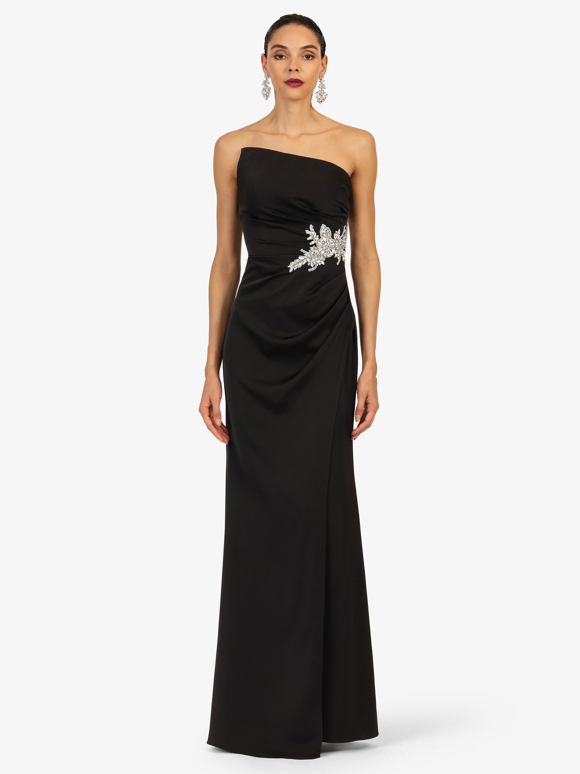 Kraimod Abendkleid mit Schnürrücken und Schlitz günstig online kaufen