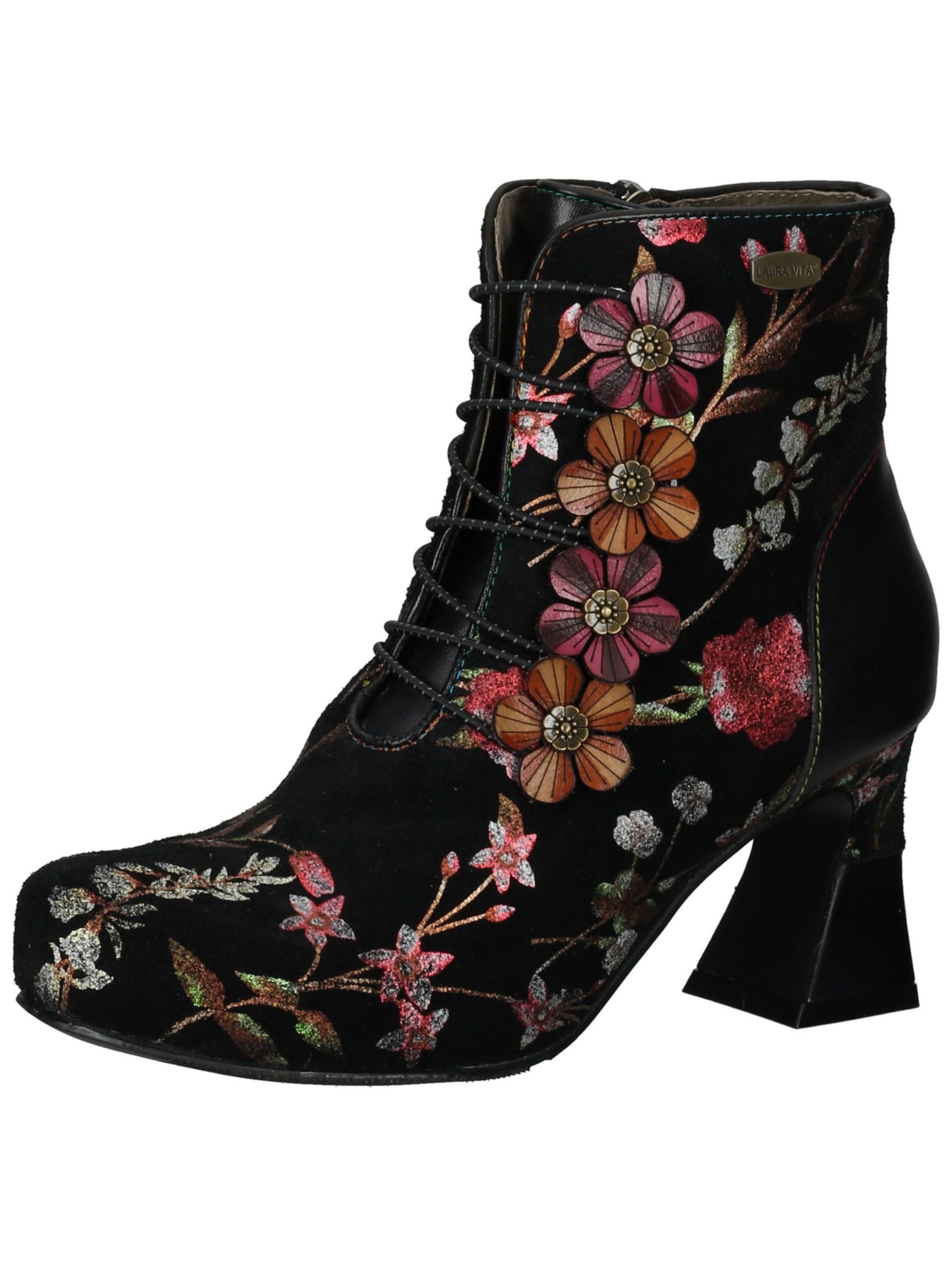 LAURA VITA Stiefelette Leder Schnürstiefelette