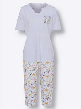 Sieh an! Schlafanzug Capri-Schlafanzug