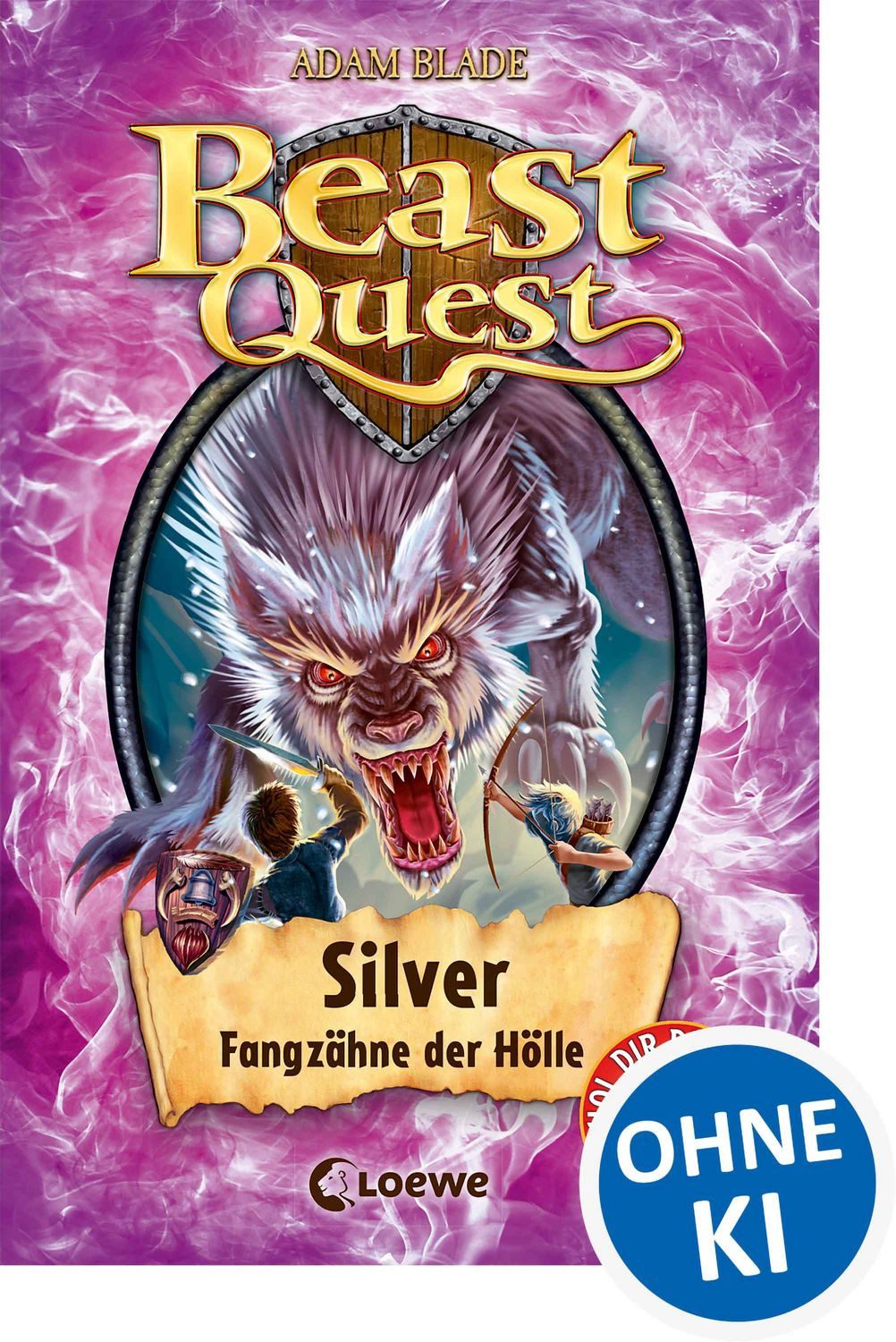 Kinderbuch Beast Quest (Band 52) - Silver, Fangzähne der Hölle Actionreiches Kind Adam Blade
