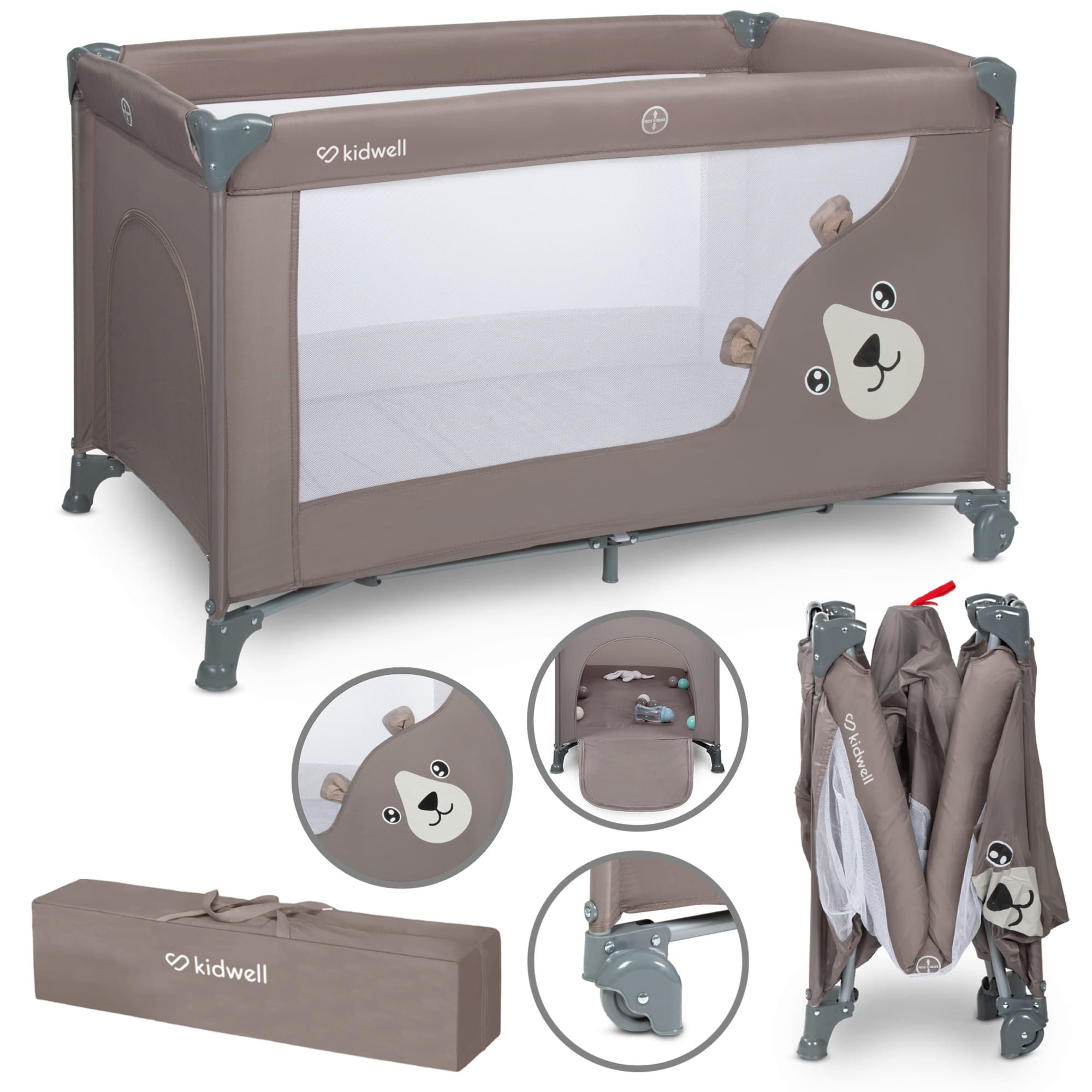 COIL Baby-Reisebett Babybett, Kinderreisebett, Kinderbett, BLISSY günstig online kaufen