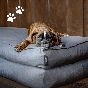 Madison Hundematratze Hundekissen Panama 100x70x15 cm Grau