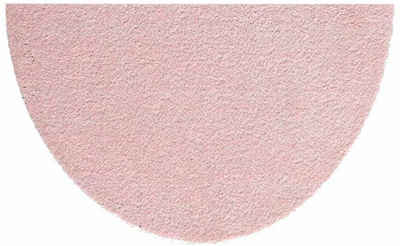 Fußmatte »Deko Soft«, HANSE Home, halbrund, Höhe: 7 mm, waschbar, Uni-Farben, Rutschfest, Robust, Pflegeleicht, Saugfähig