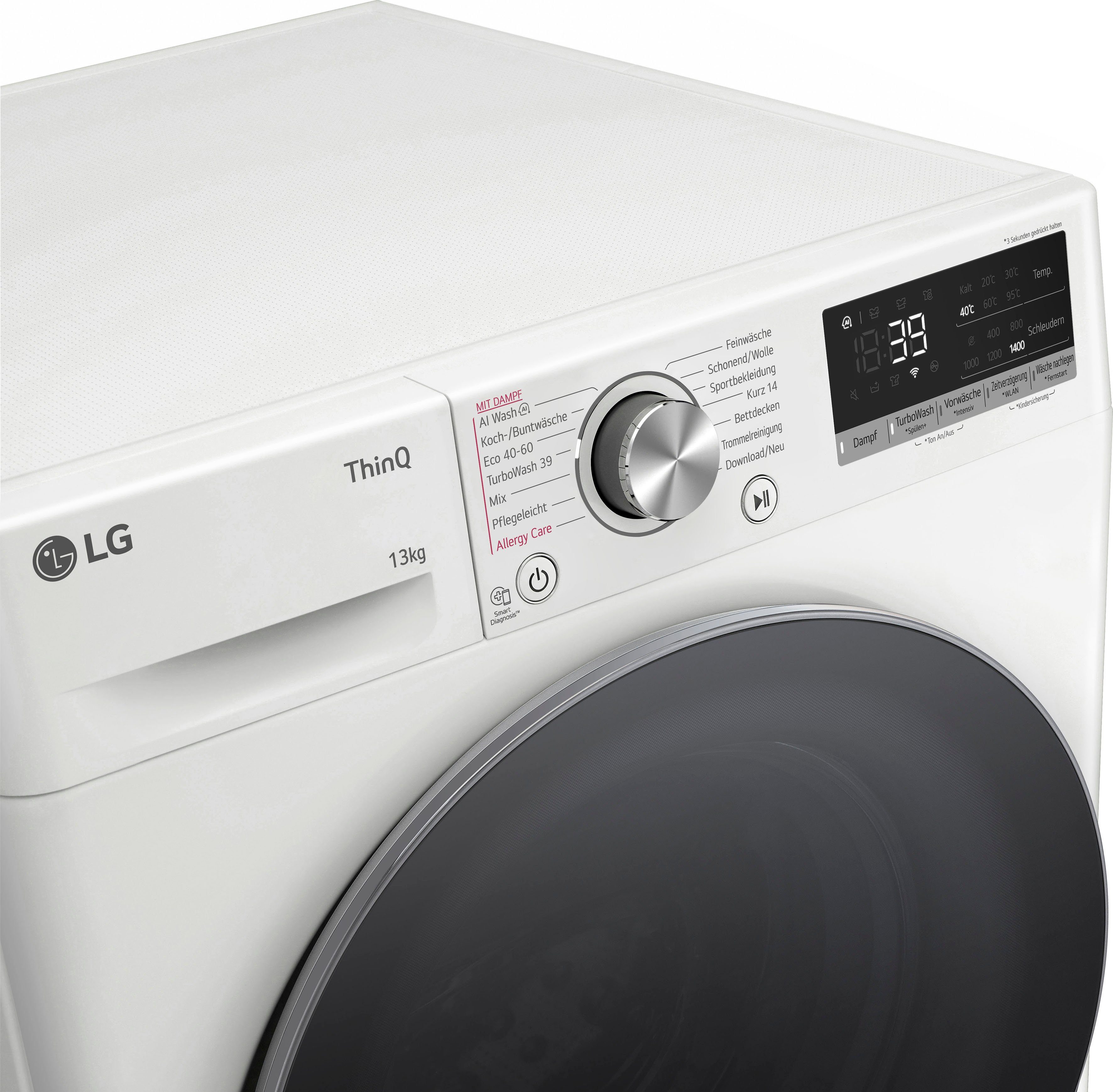 LG Waschmaschine Serie 7 F4WR7031, 13 kg, U/min 1400