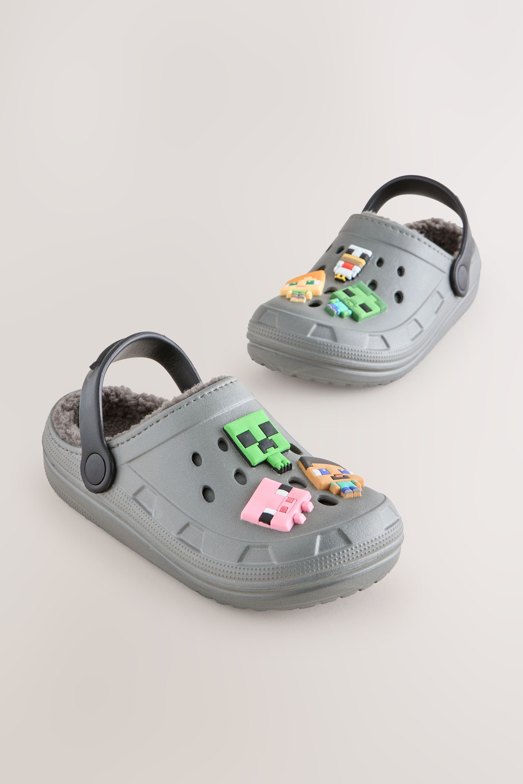 Next Marmorierte Hausschuhe Clogs, Minecraft Hausschuh (1-tlg)