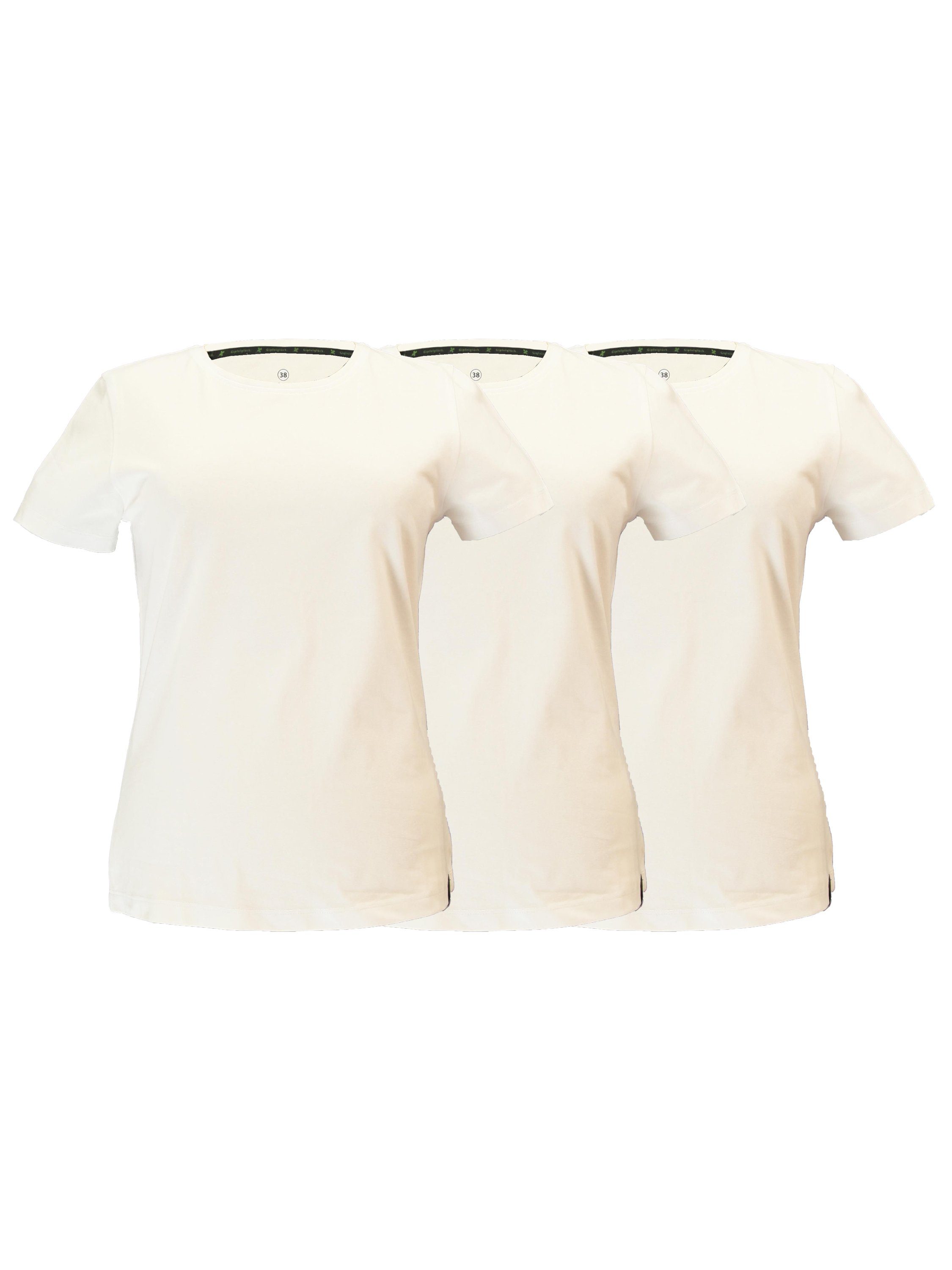 Gipfelglück Funktionsshirt Lynn für Damen, 3er Pack, aus Bio-Baumwolle