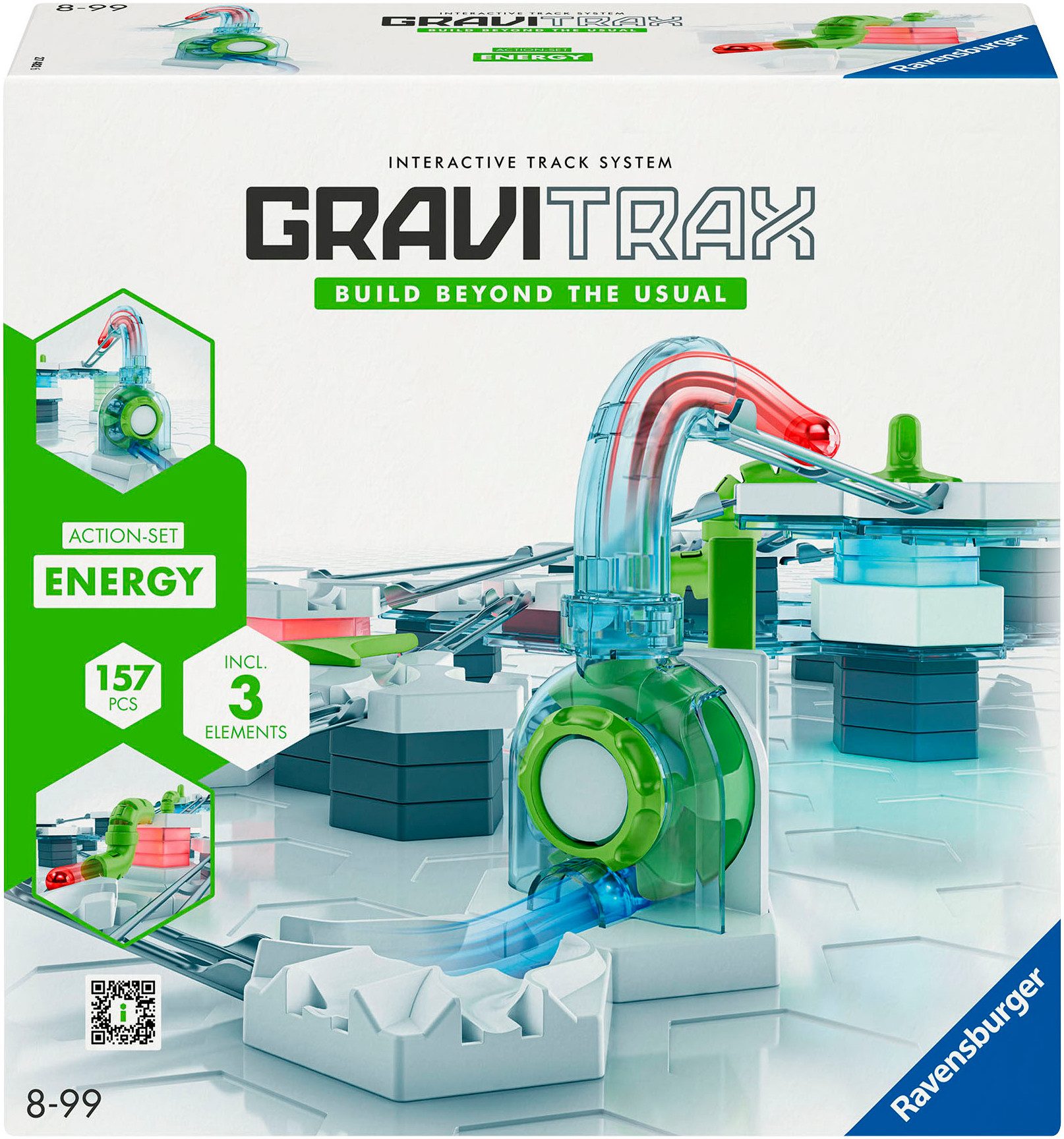 Ravensburger Kugelbahn-Bausatz GraviTrax Action-Set Energy
